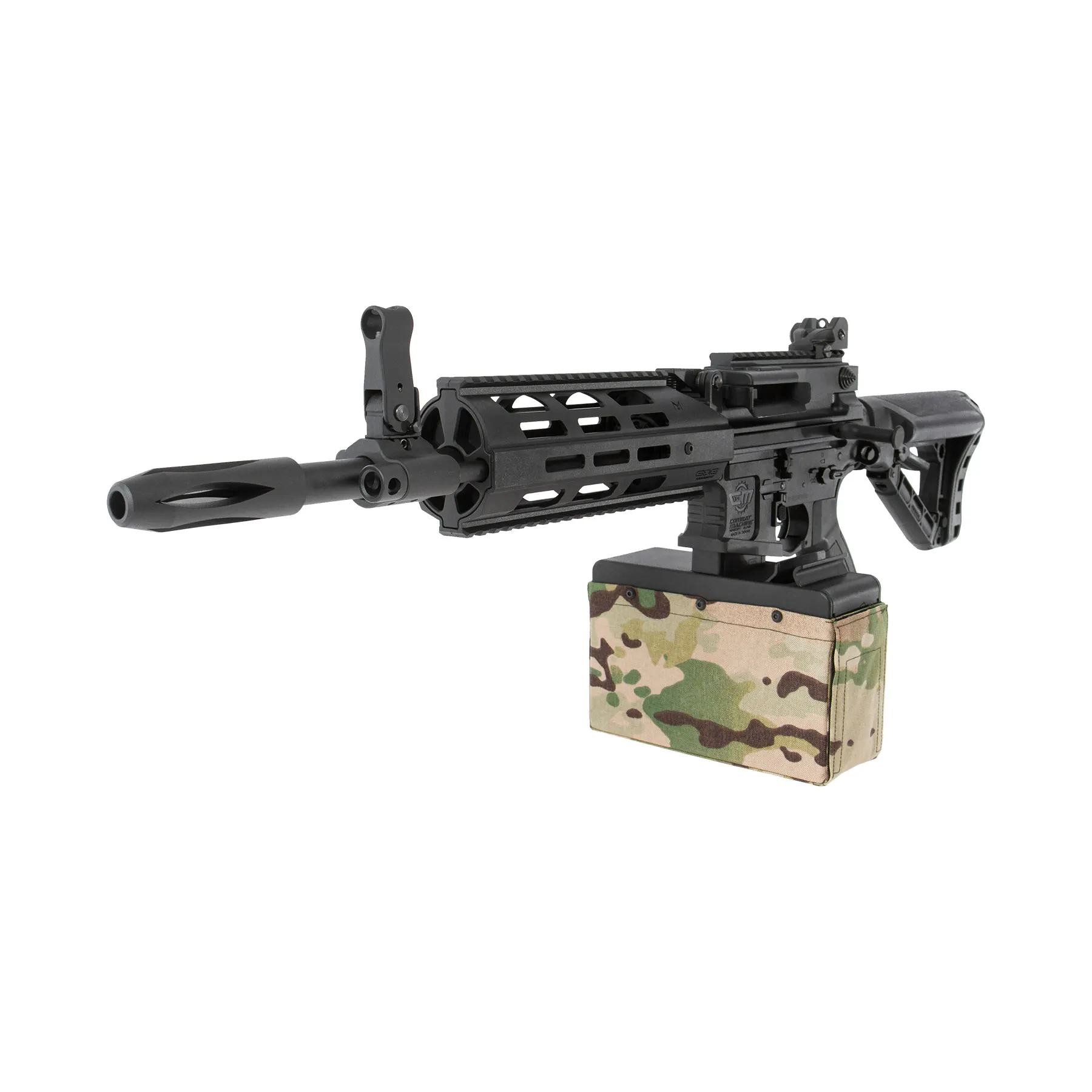 CM16 LMG (S)AEG, Black CM16 LMG (S)AEG, Black