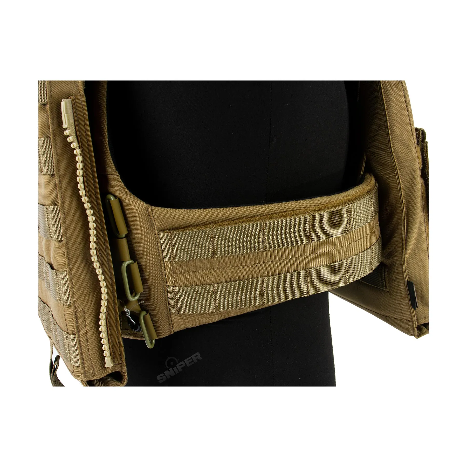 Adaptive Schwerer Plattenträger, Coyote Brown
