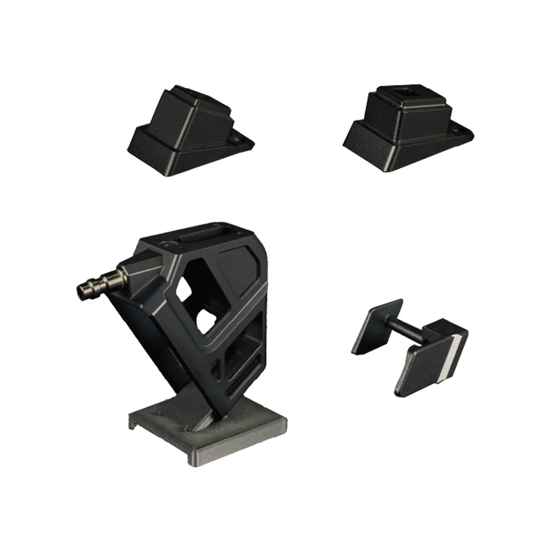 T1P 2-IN-1 CNC M4 HPA Adapter für GLK + Hi-Capa, Blackout Edition