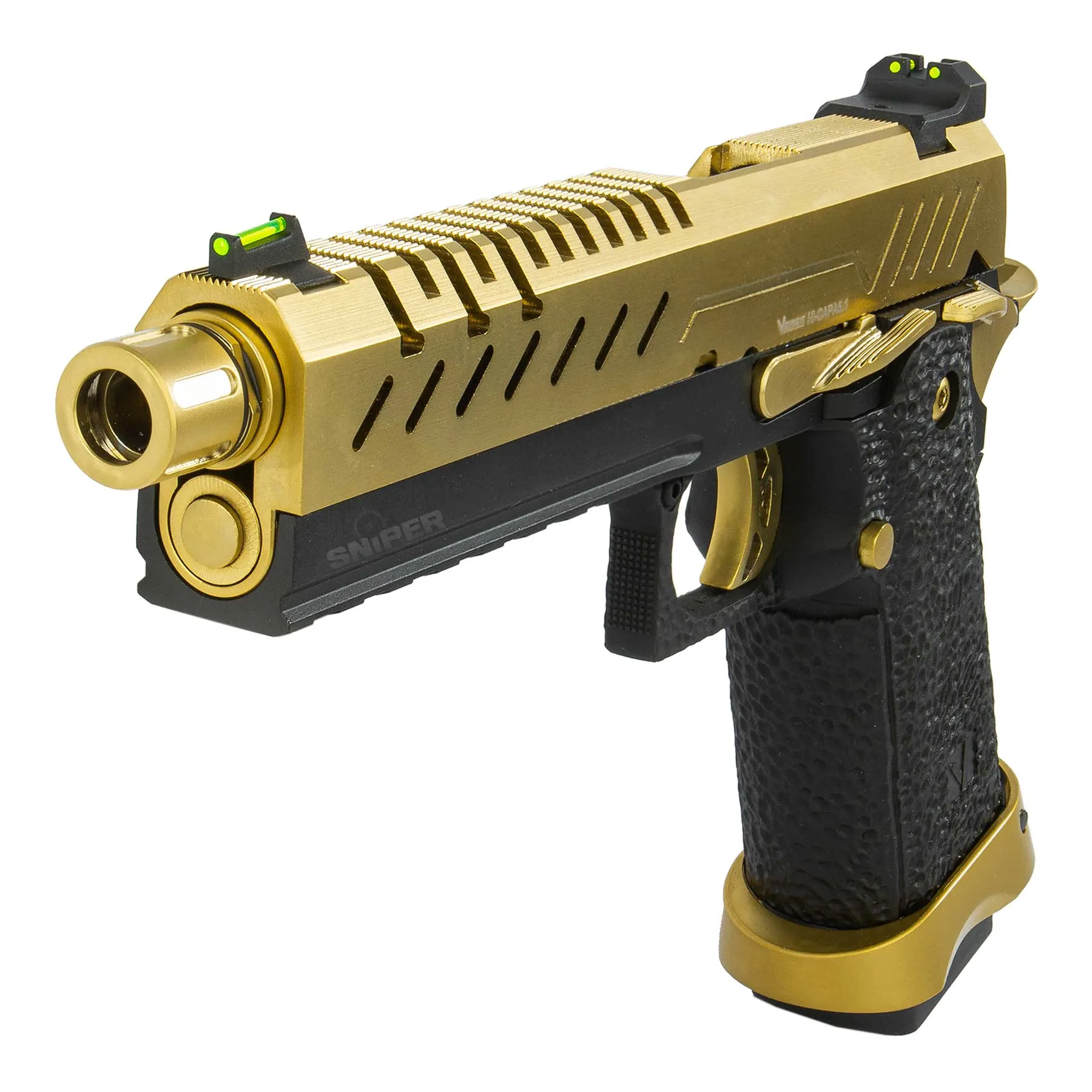 Vorsk Hi-Capa 5.1 Black/Gold, GBB