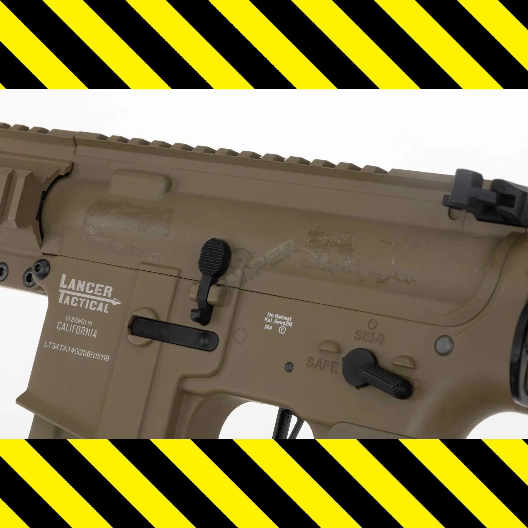 B-Ware Enforcer Battle Hawk 14" (S)AEG, Tan B-Ware Enforcer Battle Hawk 14" (S)AEG, Tan
