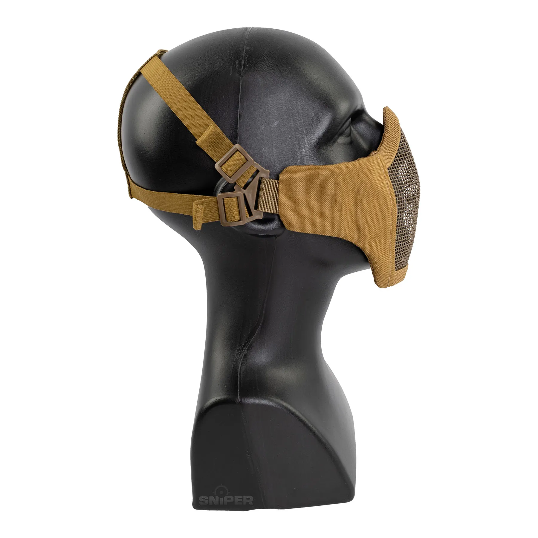 Mk. II Steel Half Face Mask, Tan Mk. II Steel Half Face Mask, Tan