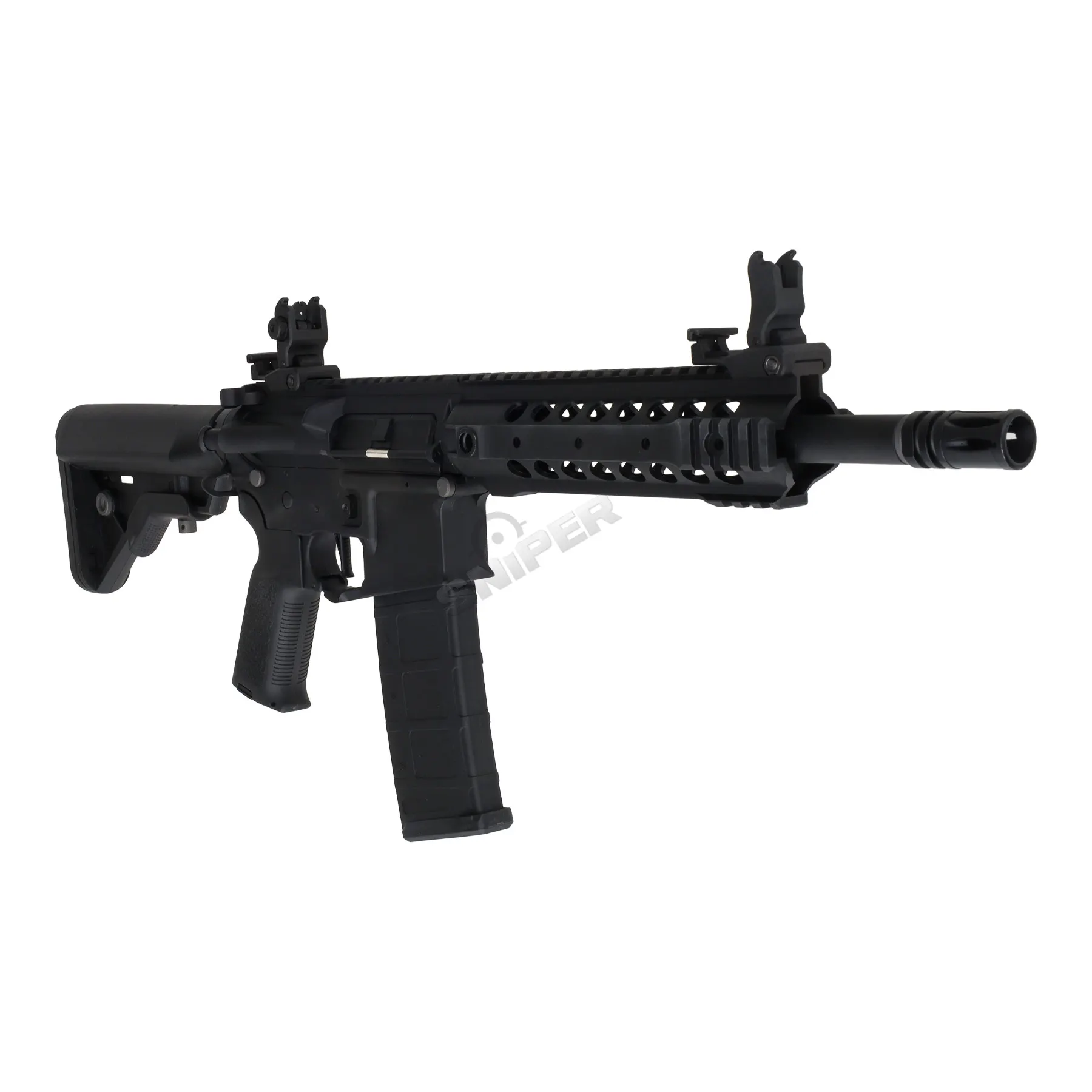 Lancer LT-24 Frontier Gen 3 w/ Nebula ETU (S)AEG, Black Lancer LT-24 Frontier Gen 3 w/ Nebula ETU (S)AEG, Black