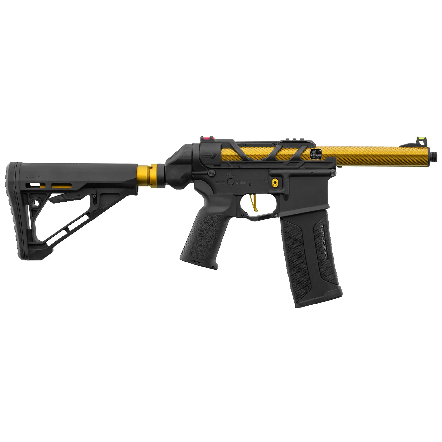 Lancer Tactical x AIRTAC M4 Speedsoft Gen3, Gold