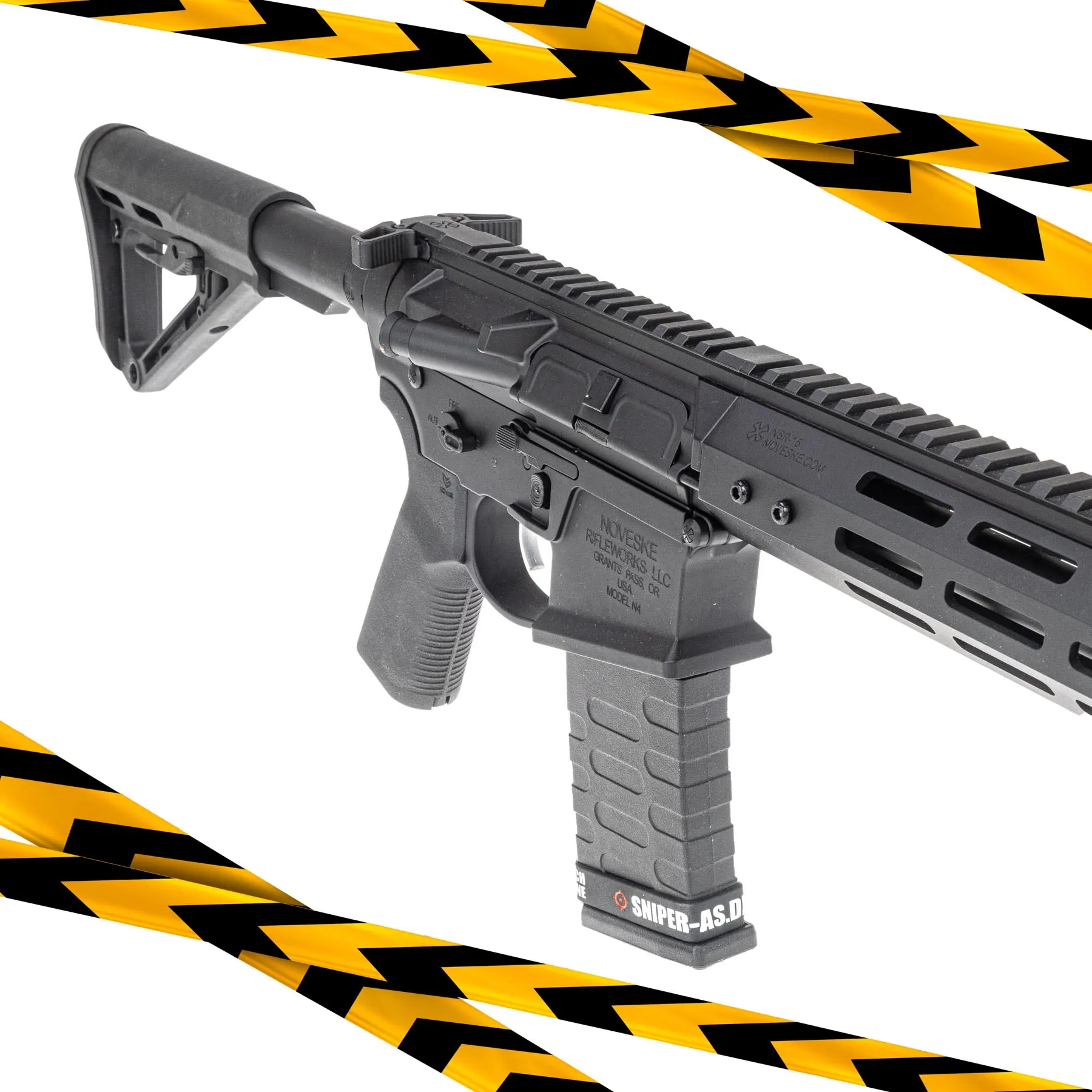 B-Ware Noveske M4 13,5" Gen4 Infidel (S)AEG, Black