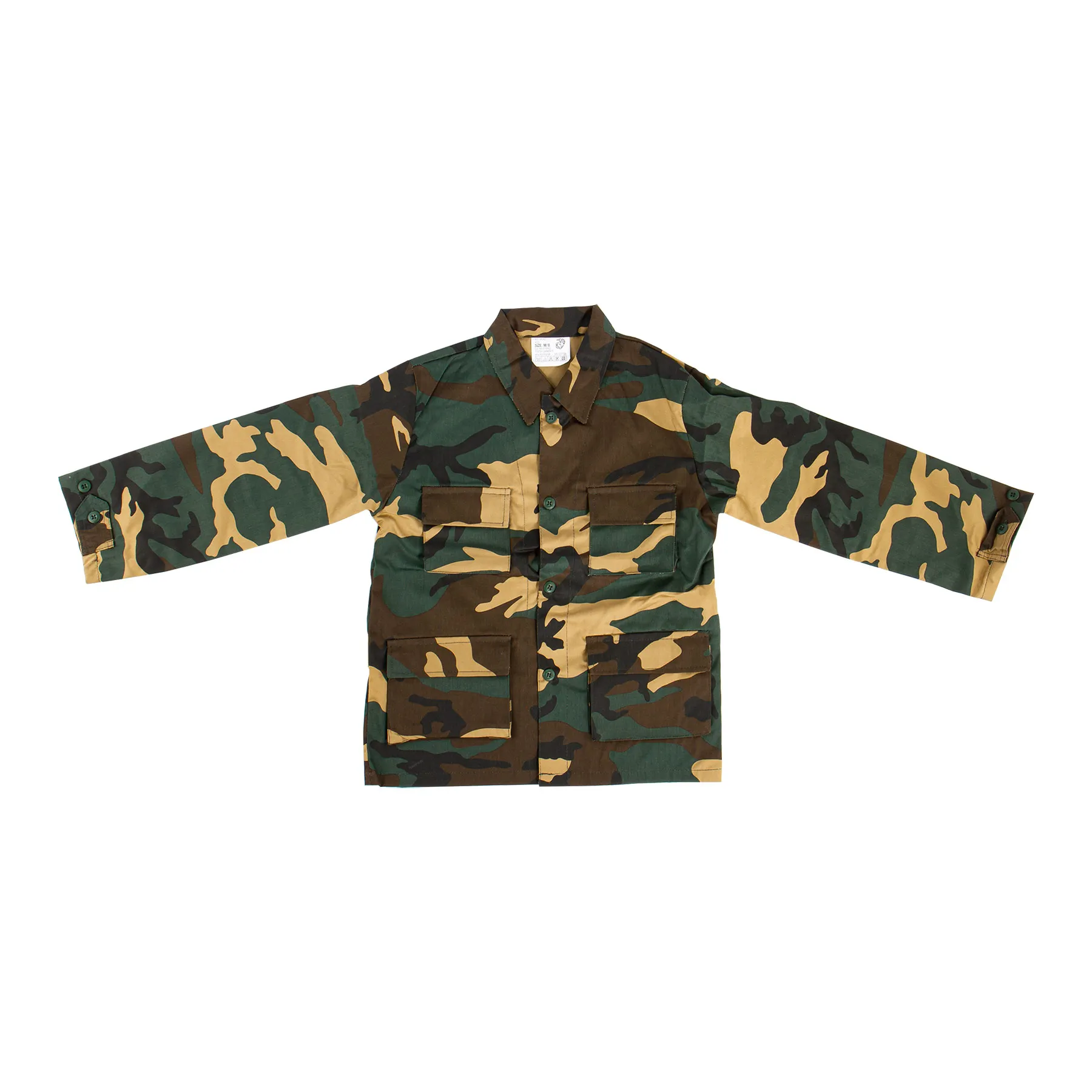 Kids BDU Shirt, Woodland Kids BDU Shirt, Woodland