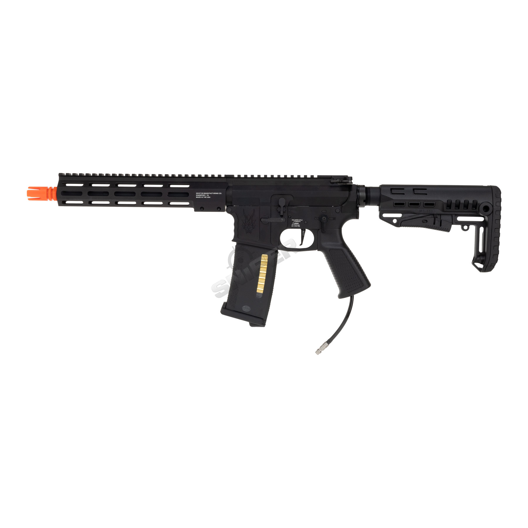 SAC x MTW Billet 10" Tactical Inferno Edition Gen. 3, Black