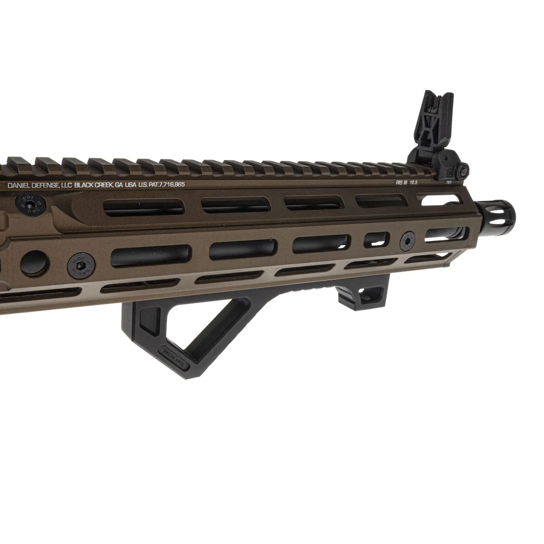 SAC x SA-E27 10,5" RIS III Edge (S)AEG, Chaos Bronze