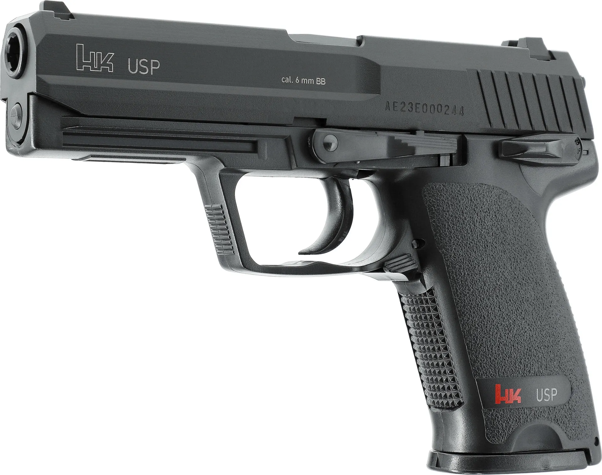 Heckler und Koch USP Federdruck Pistole < 0,5J, Black Heckler und Koch USP Federdruck Pistole < 0,5J, Black