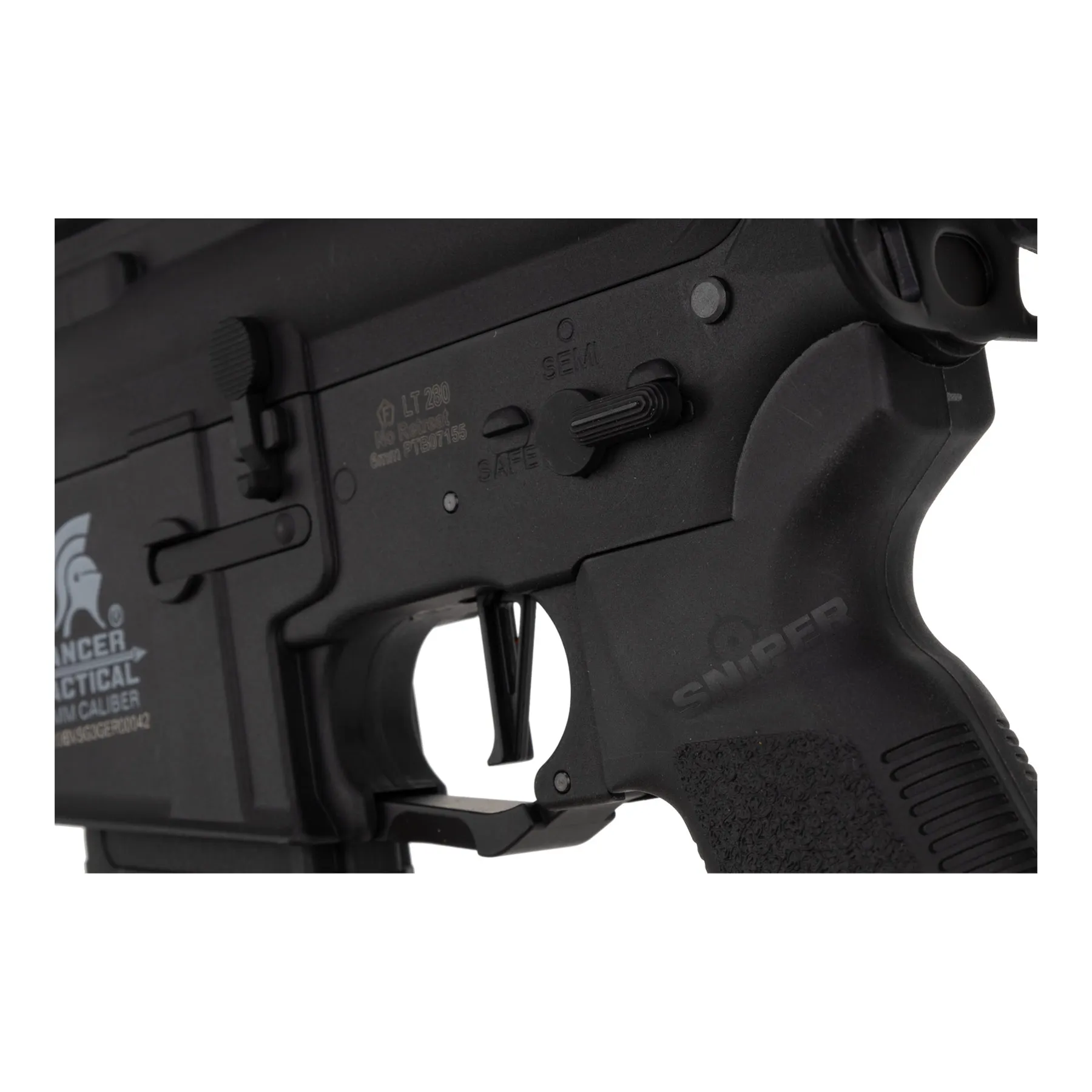 B-Ware Lancer LT-19 Keymod Gen 3 (S)AEG, Black 