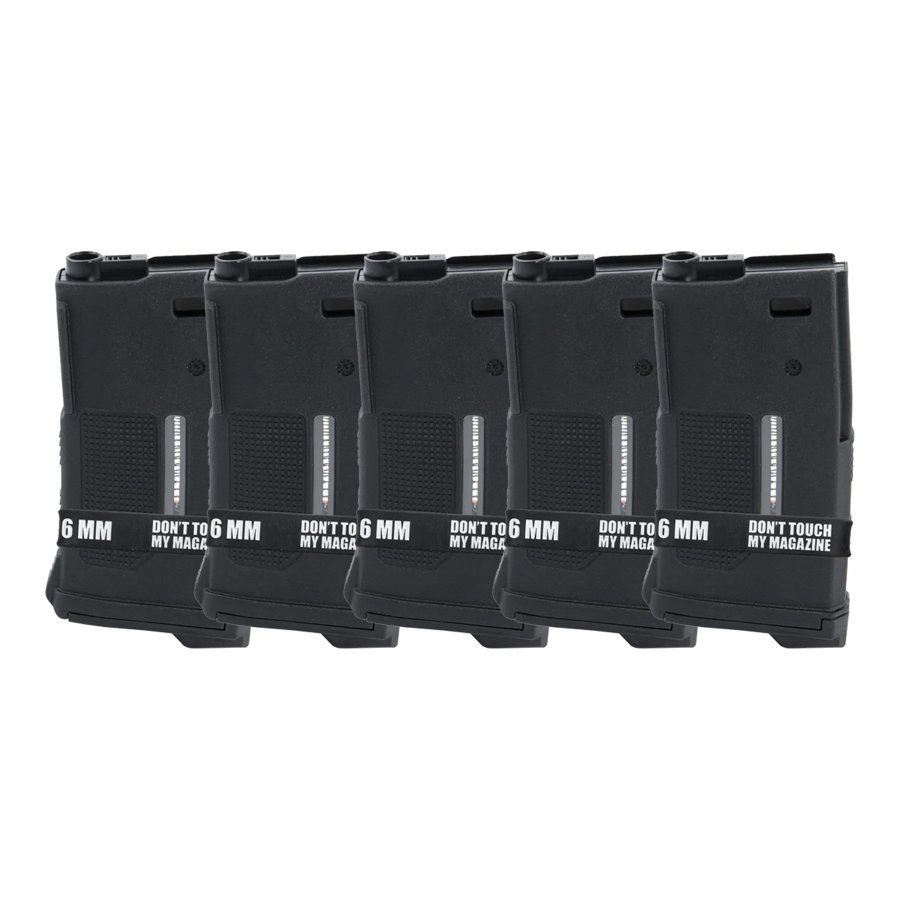PTS Enhanced Short Magazine 170rds, Black, 5er-Set