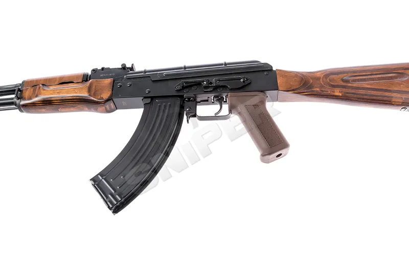 AK74 Steel/Wood Mosfet (S)AEG, Black