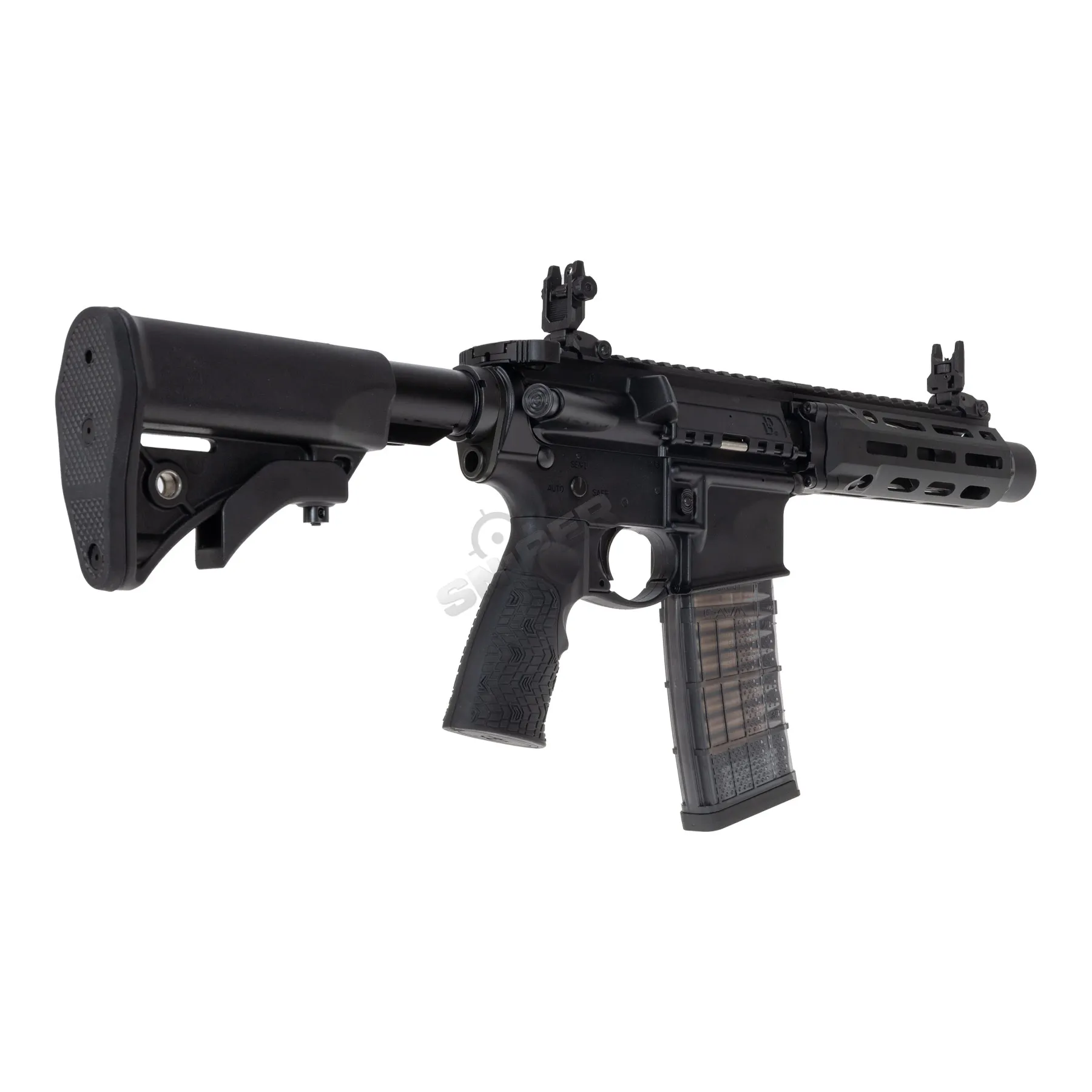 EMG x Daniel Defense DDM4 PDW SBR GBB, Black EMG x Daniel Defense DDM4 PDW SBR GBB, Black