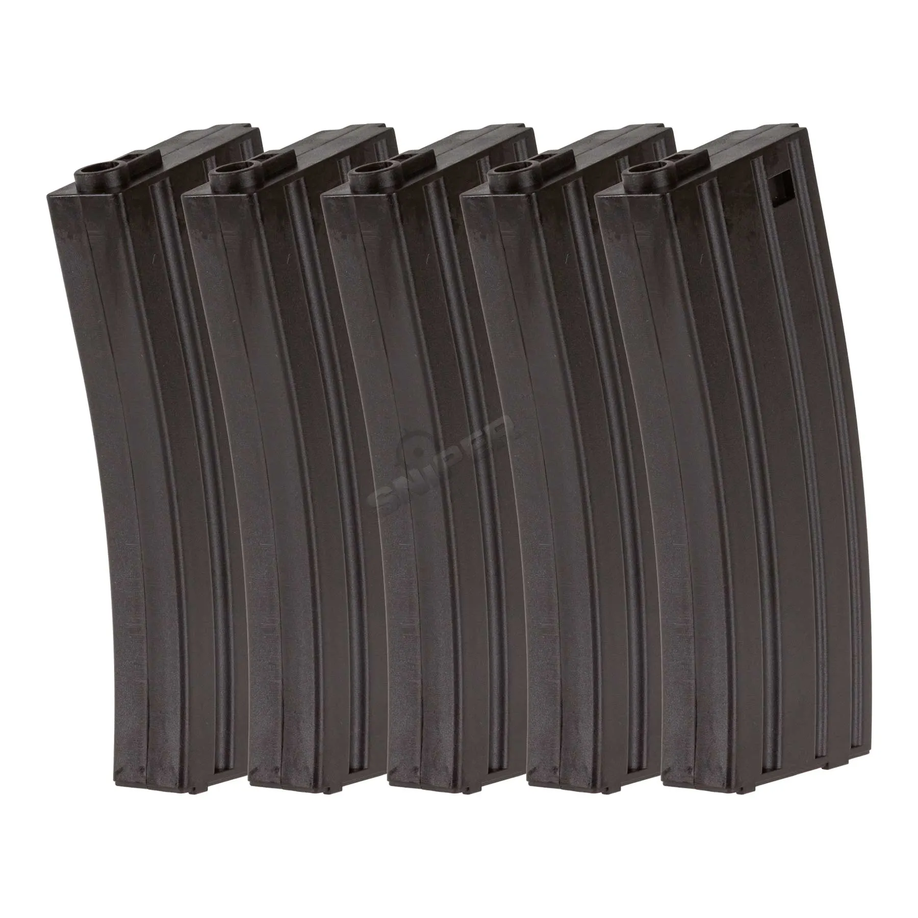 M4 Mid Cap Magazin Kunststoff, 5er Pack