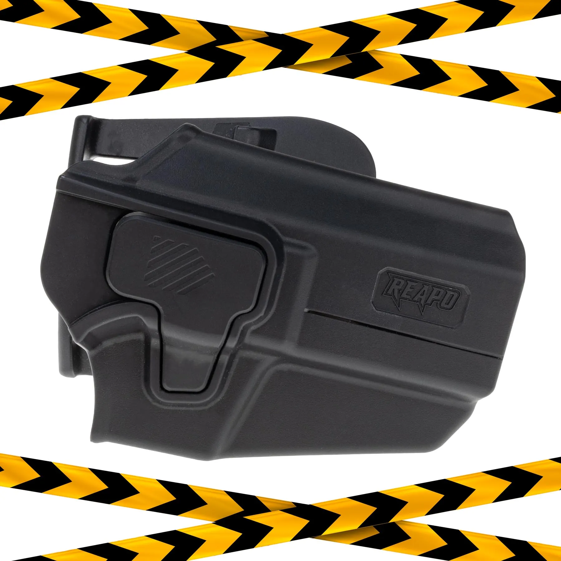 B-Ware Reapo Universal Paddle Holster, Multi-Use, Black