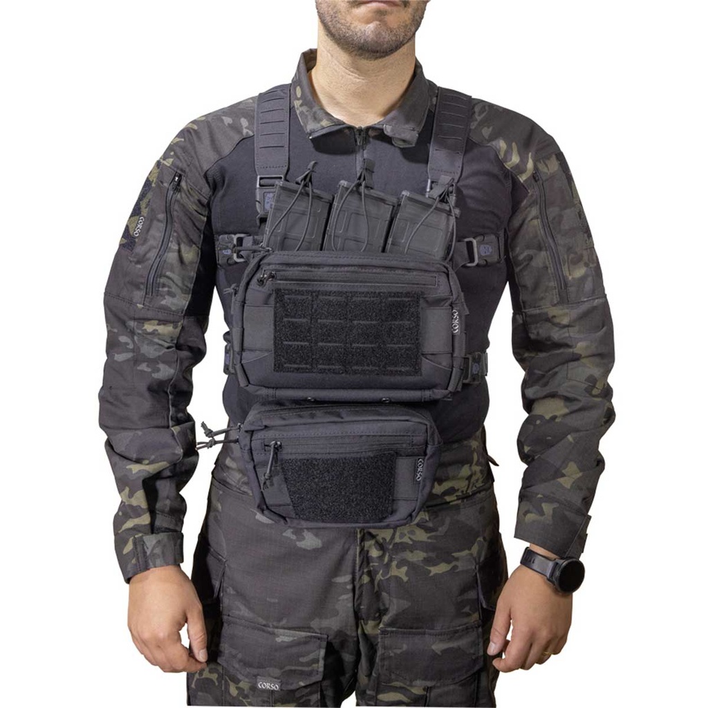 Corso Tactical Chest Rig Flint MK1, Black