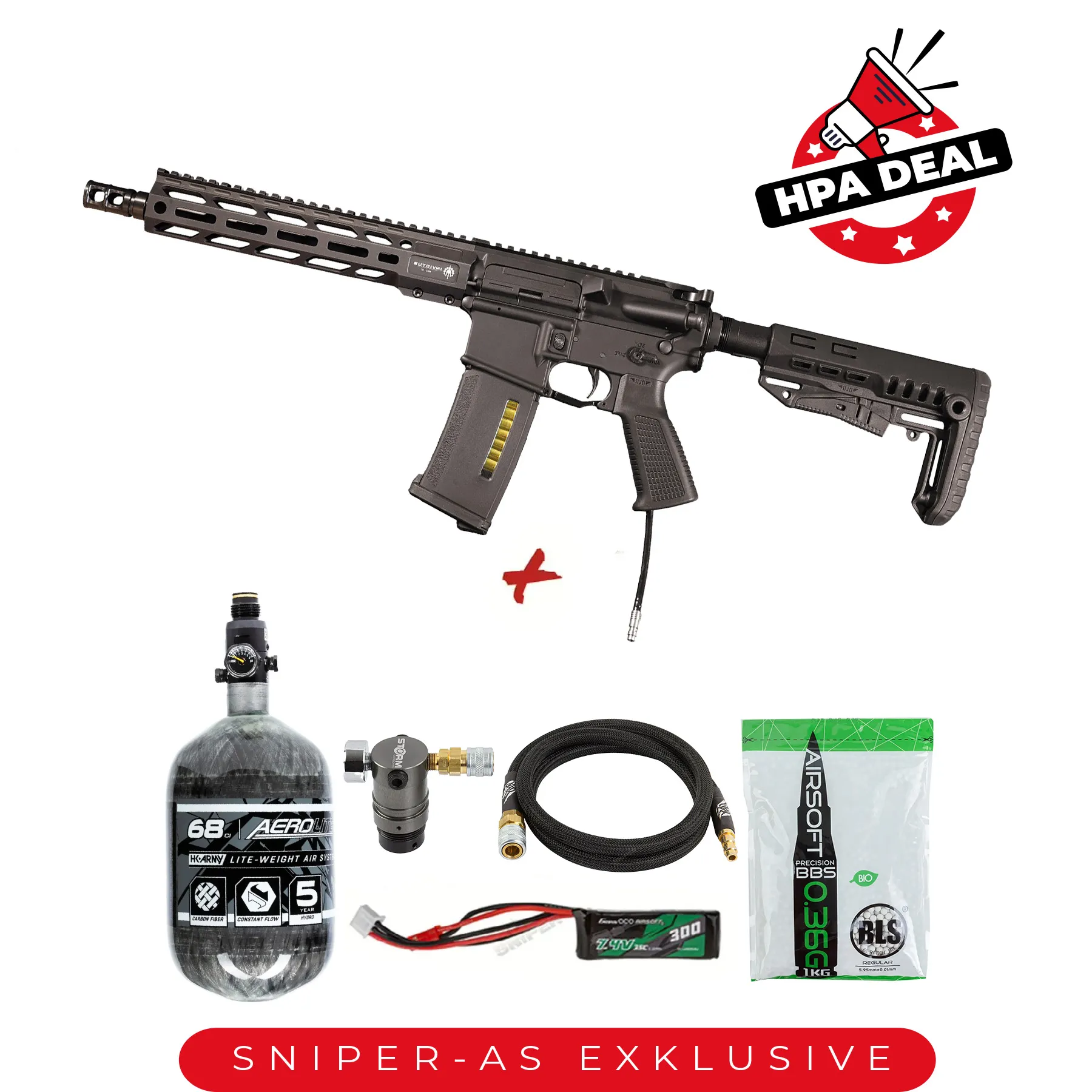 HPA Deal #2 - MTW Forged Series Tactical XBR 10", Black