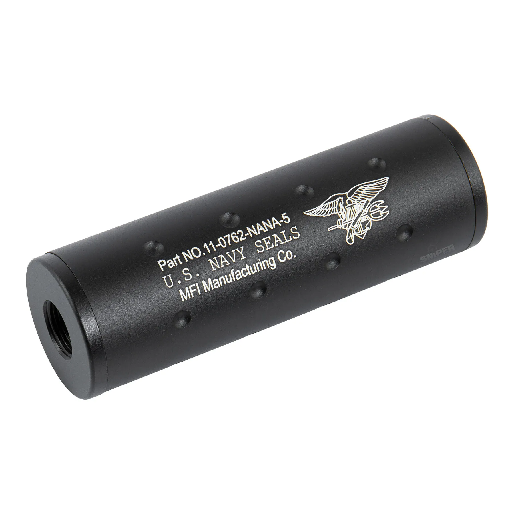 107mm Navy Silencer, Black 107mm Navy Silencer, Black