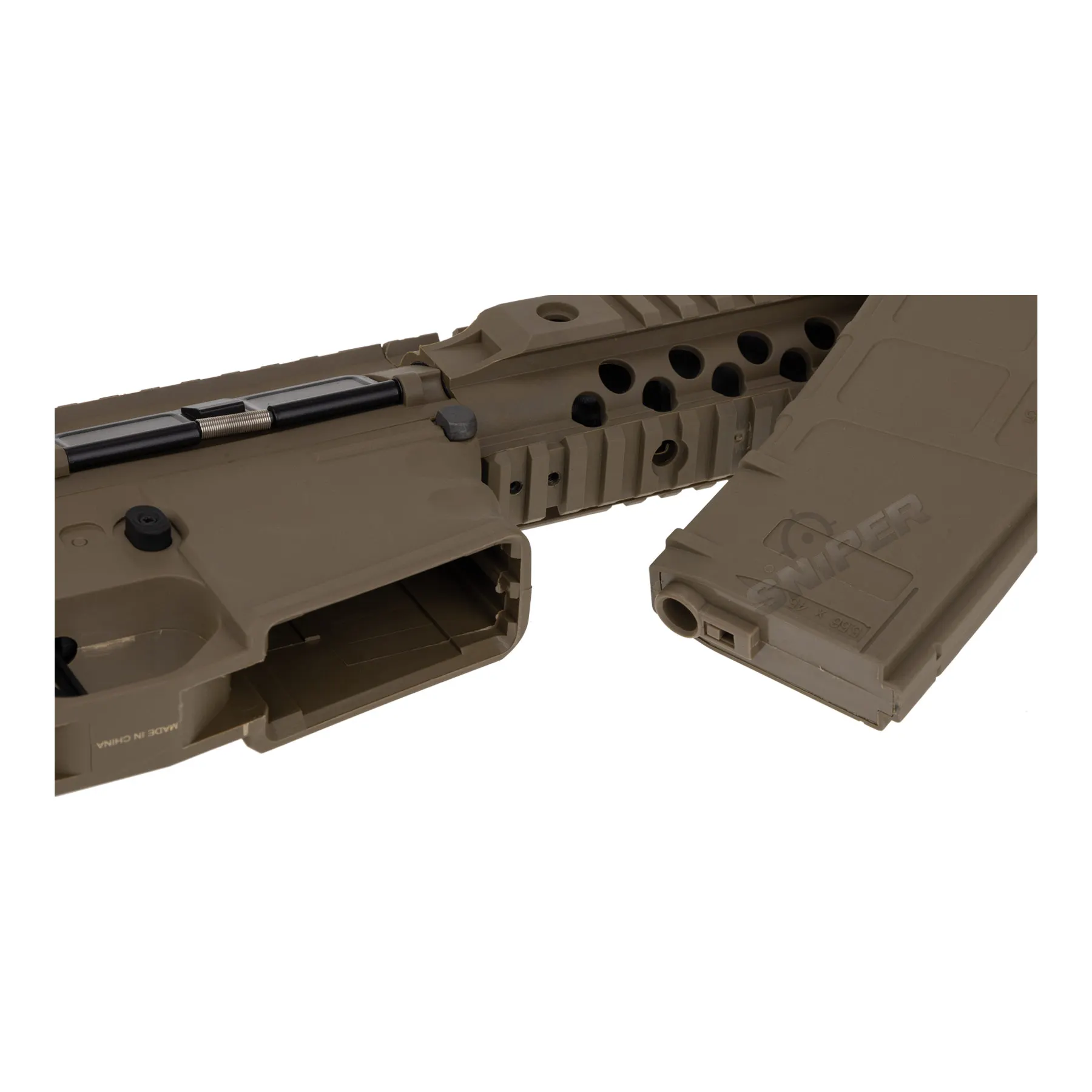 Lancer M4 EVO w/ Nebula ETU (S)AEG, Tan