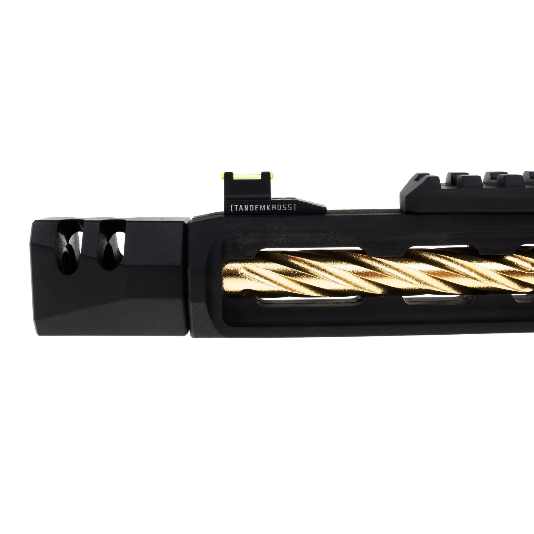 Lancer Tandemkross Cthulhu GBB Softair Pistole, Black/Gold