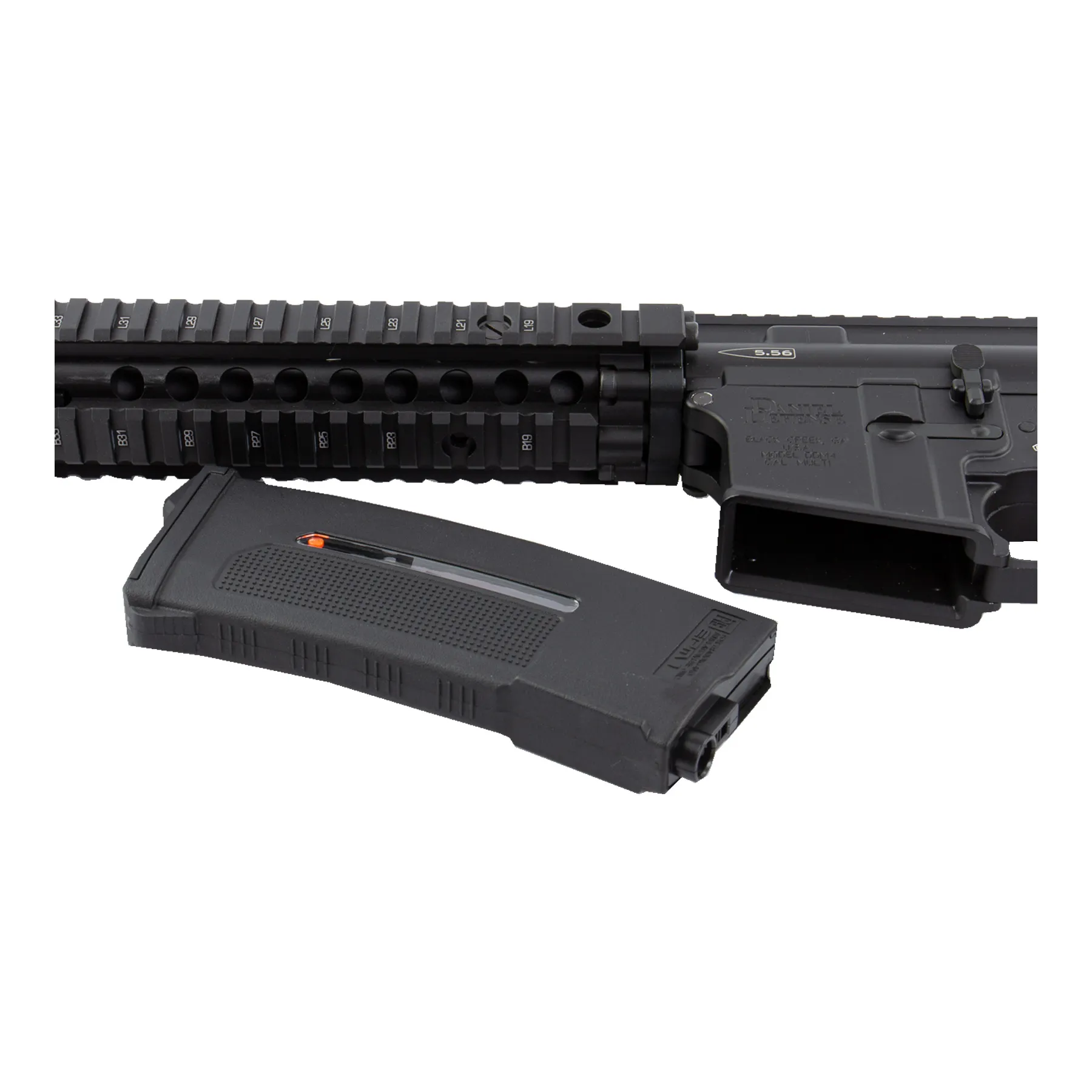 SAC x Wolverine Daniel Defense Block II HPA, Black SAC x Wolverine Daniel Defense Block II HPA, Black