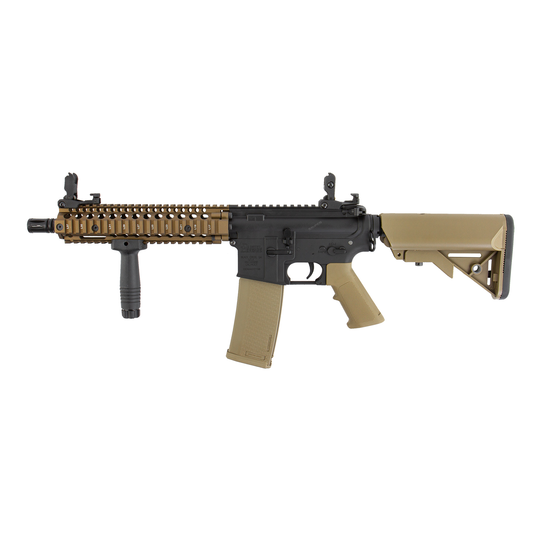 SA-E19 Edge Daniel Defense MK18 (S)AEG, Chaos Bronze