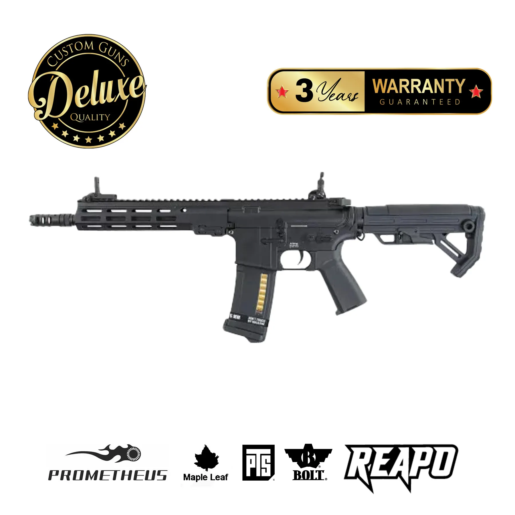 SAC M4 M-Lok (S)AEG, Black
