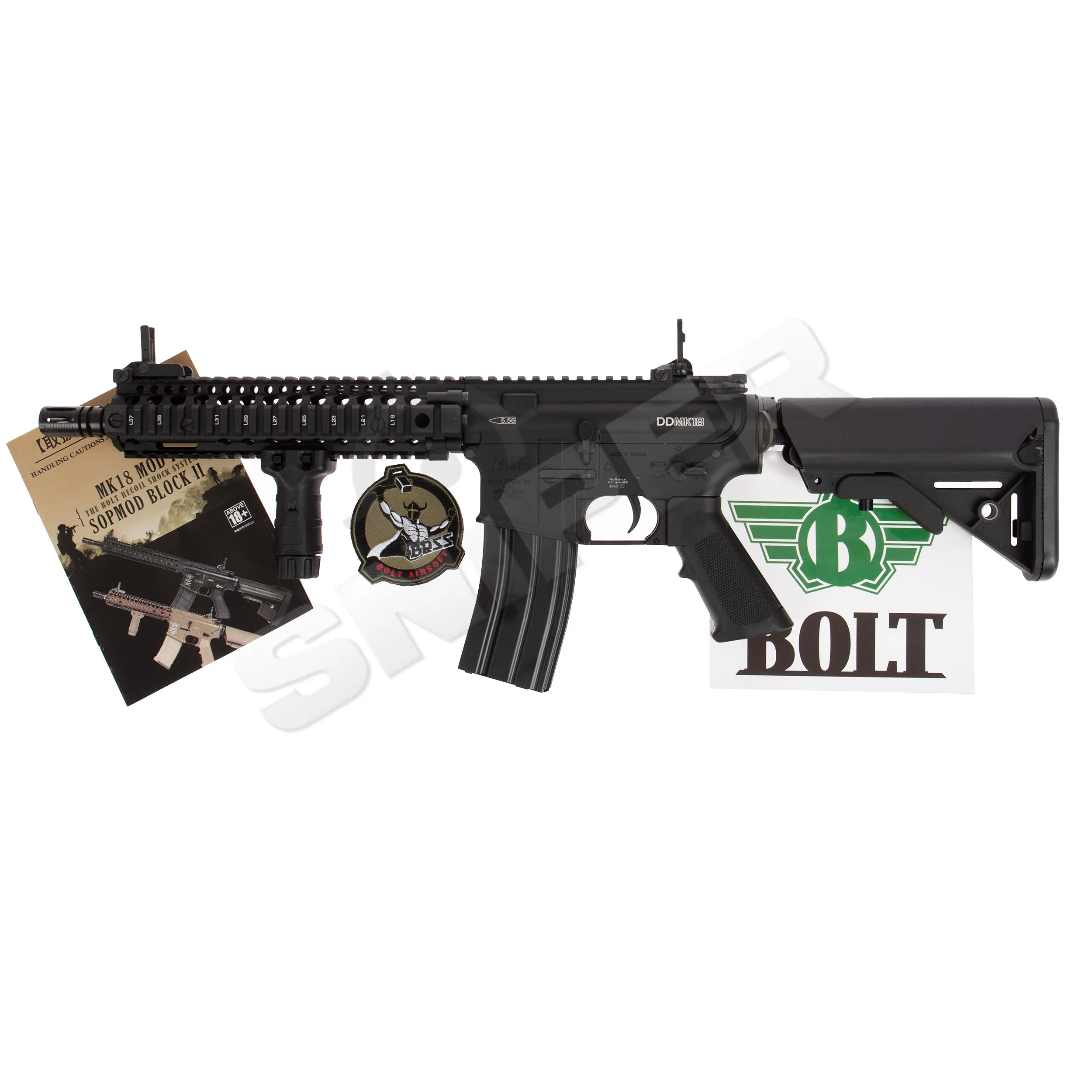 Daniel Defense MK18 TBS Black, (S)AEG