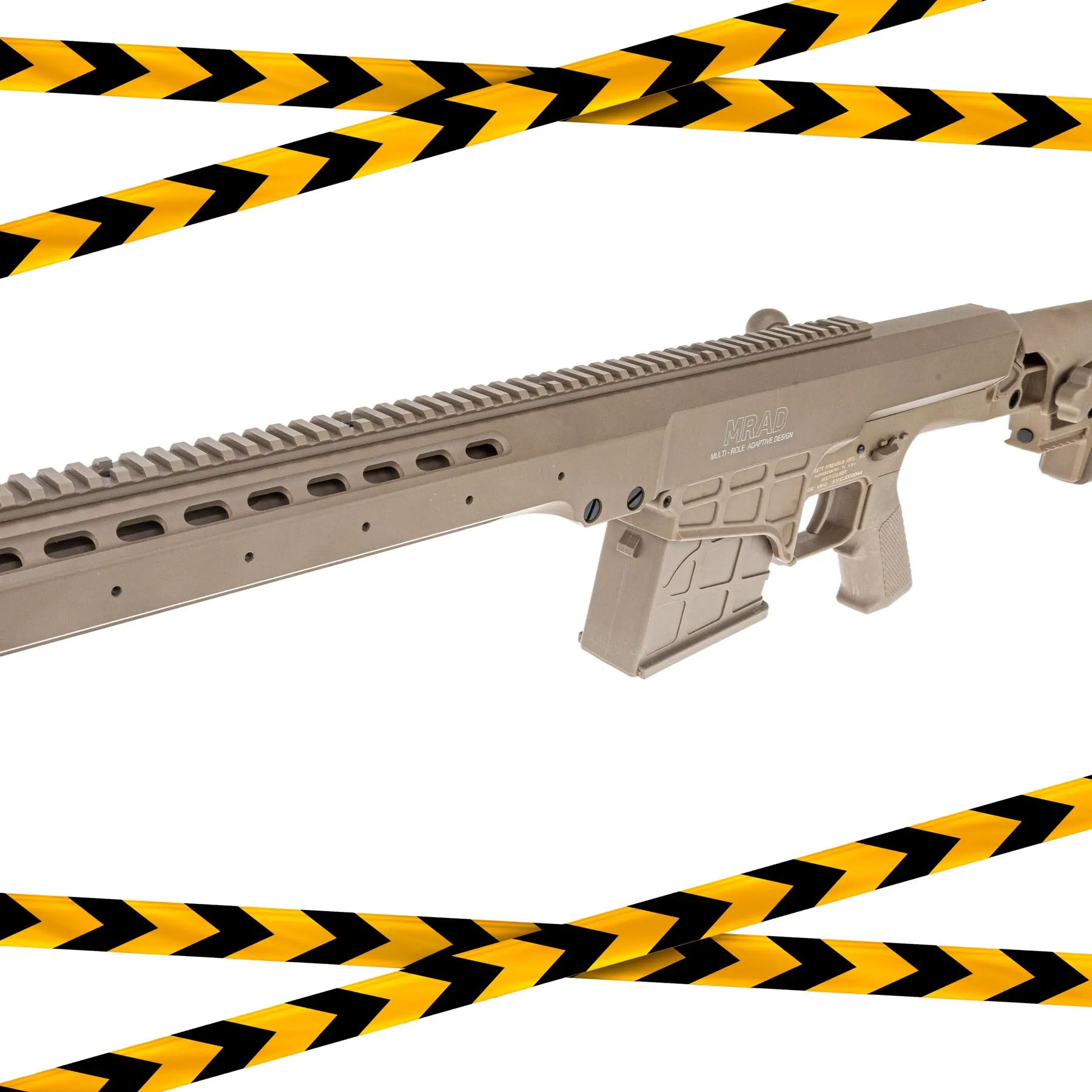 B-Ware Barrett MRAD M98B Scharfschützengewehr w/ Bipod (S)AEG, Tan