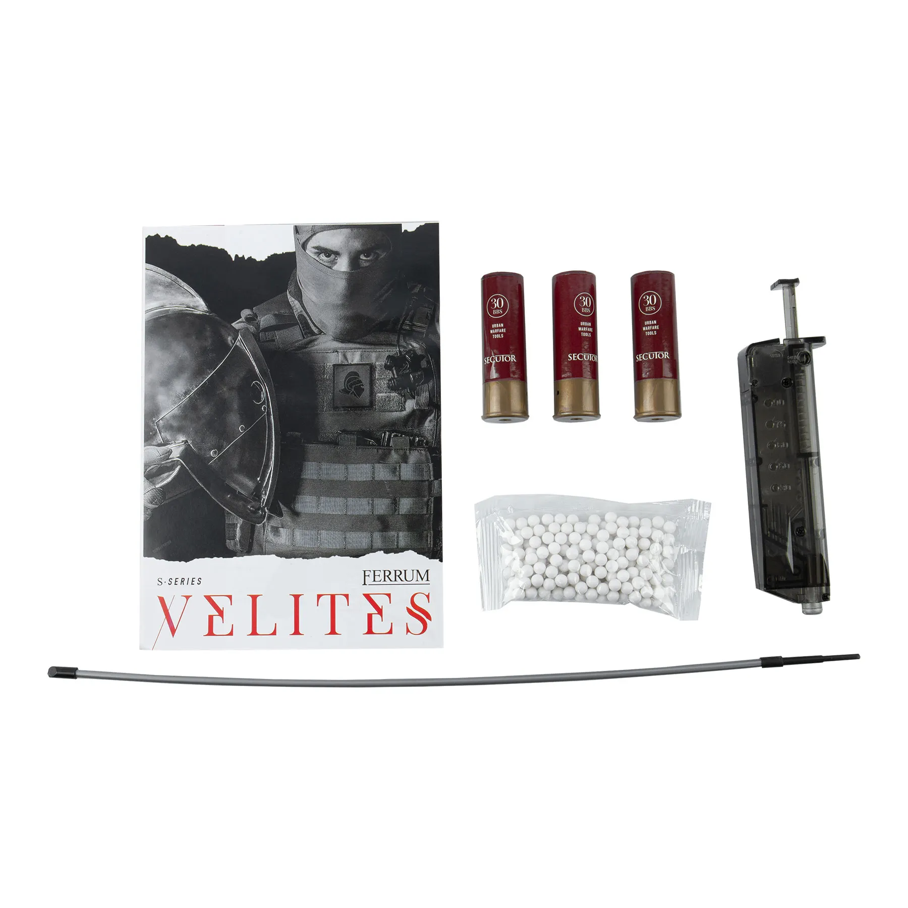 Velites Ferrum Pumpgun S-III, Black
