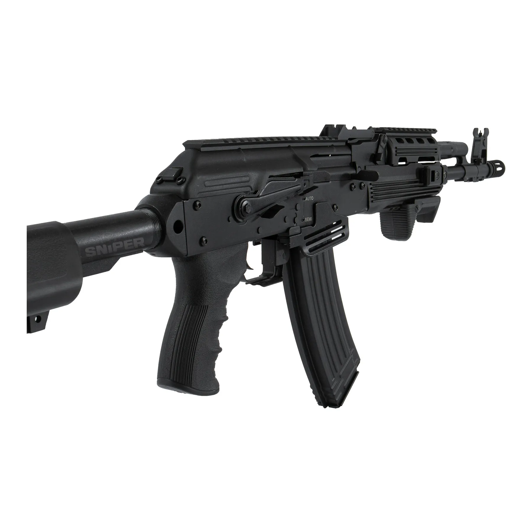 AK74 Tactical PMC Blowback (S)AEG, Black