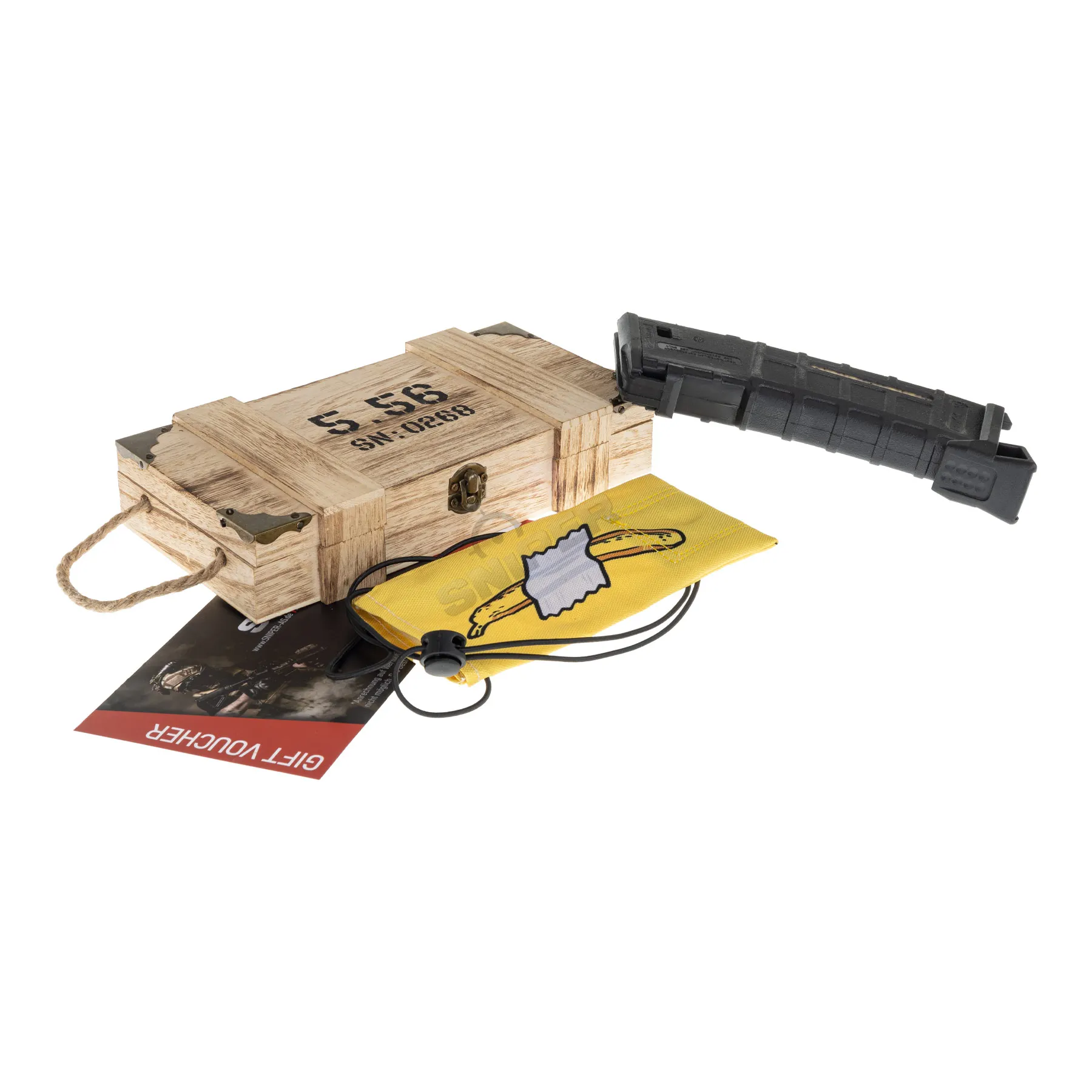Box Deals - Sniper 20€ Gutschein & Banane Laufsocke, Black
