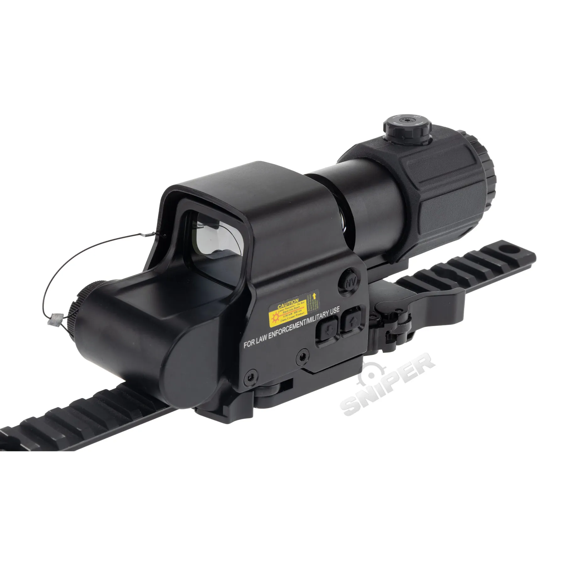 Reapo R558 Holo Red Dot Visier w/ 3x Magnifier, Black Reapo R558 Holo Red Dot Visier w/ 3x Magnifier, Black