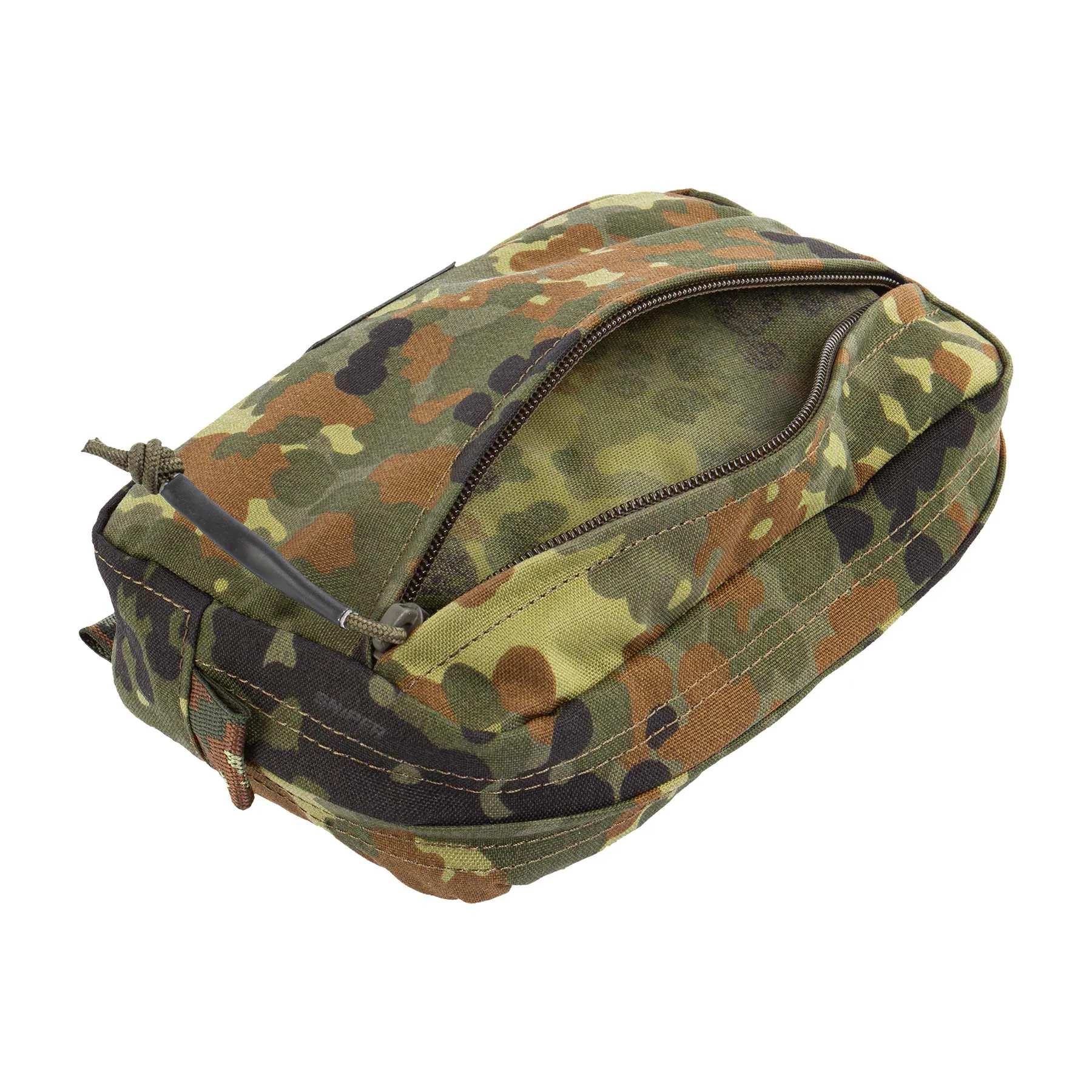Medium Horizontal Utility Pouch Zipped Core, Flecktarn