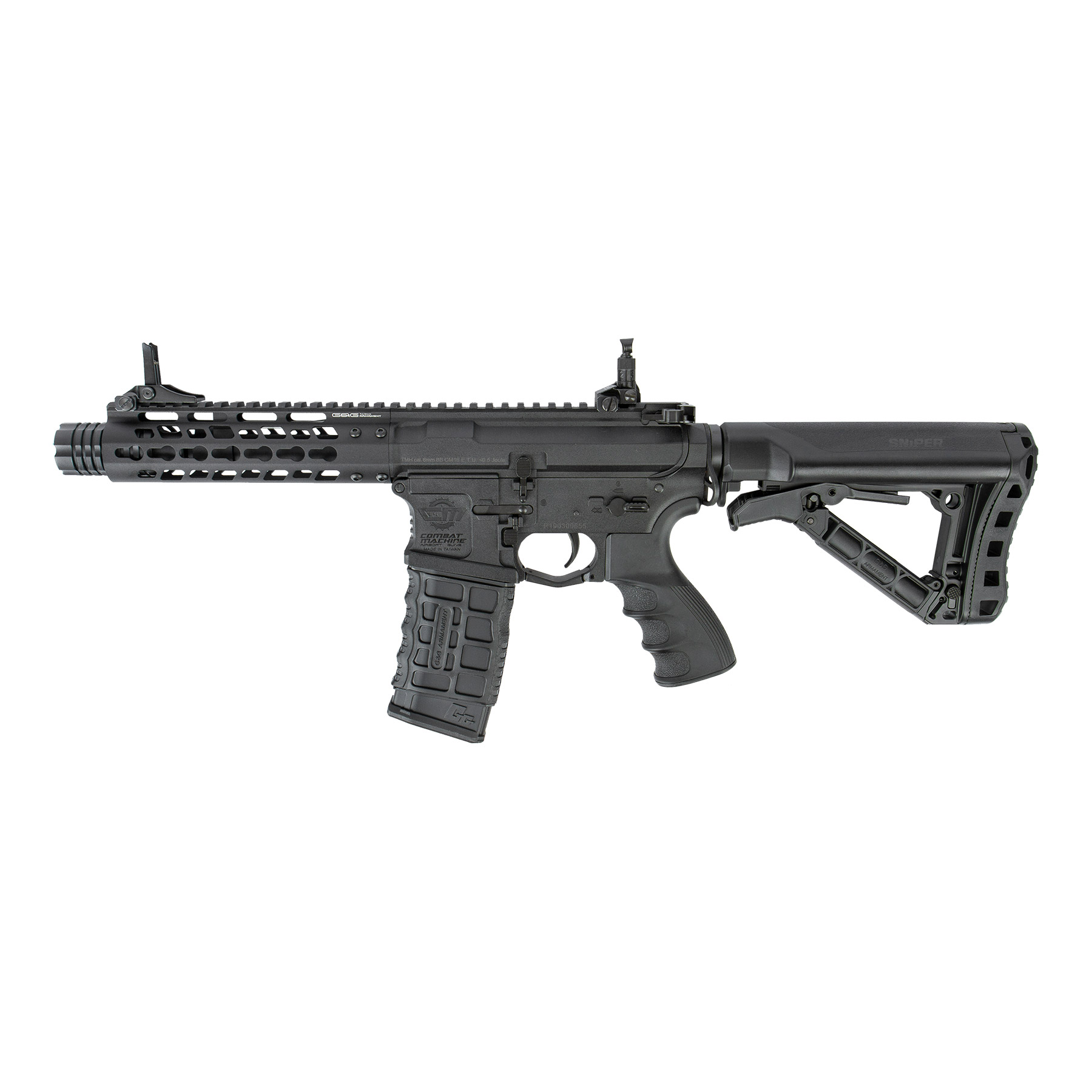 CM16 Wild Hog 7" ETU, < 0,5 J, Black