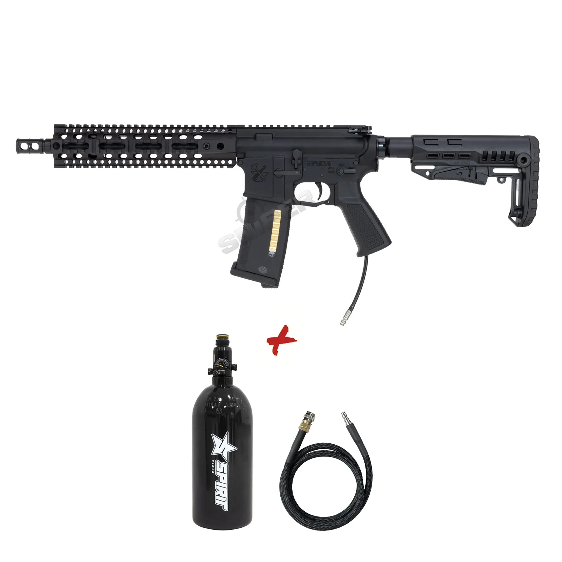 Sonderaktion - MTW Forged 10" Tactical Inferno Edition Gen. 3, Black