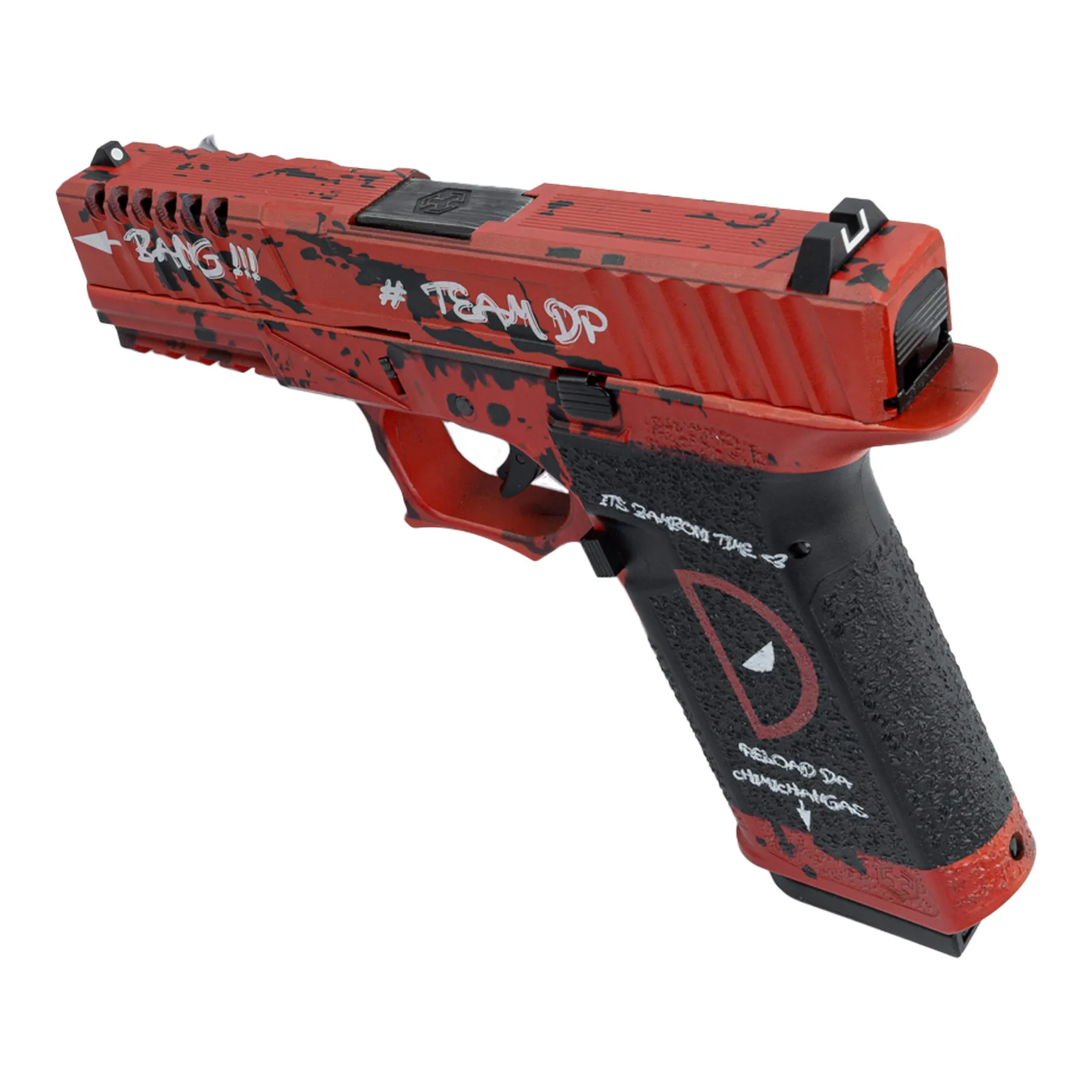 AW Custom VX7 GBB, Red Version