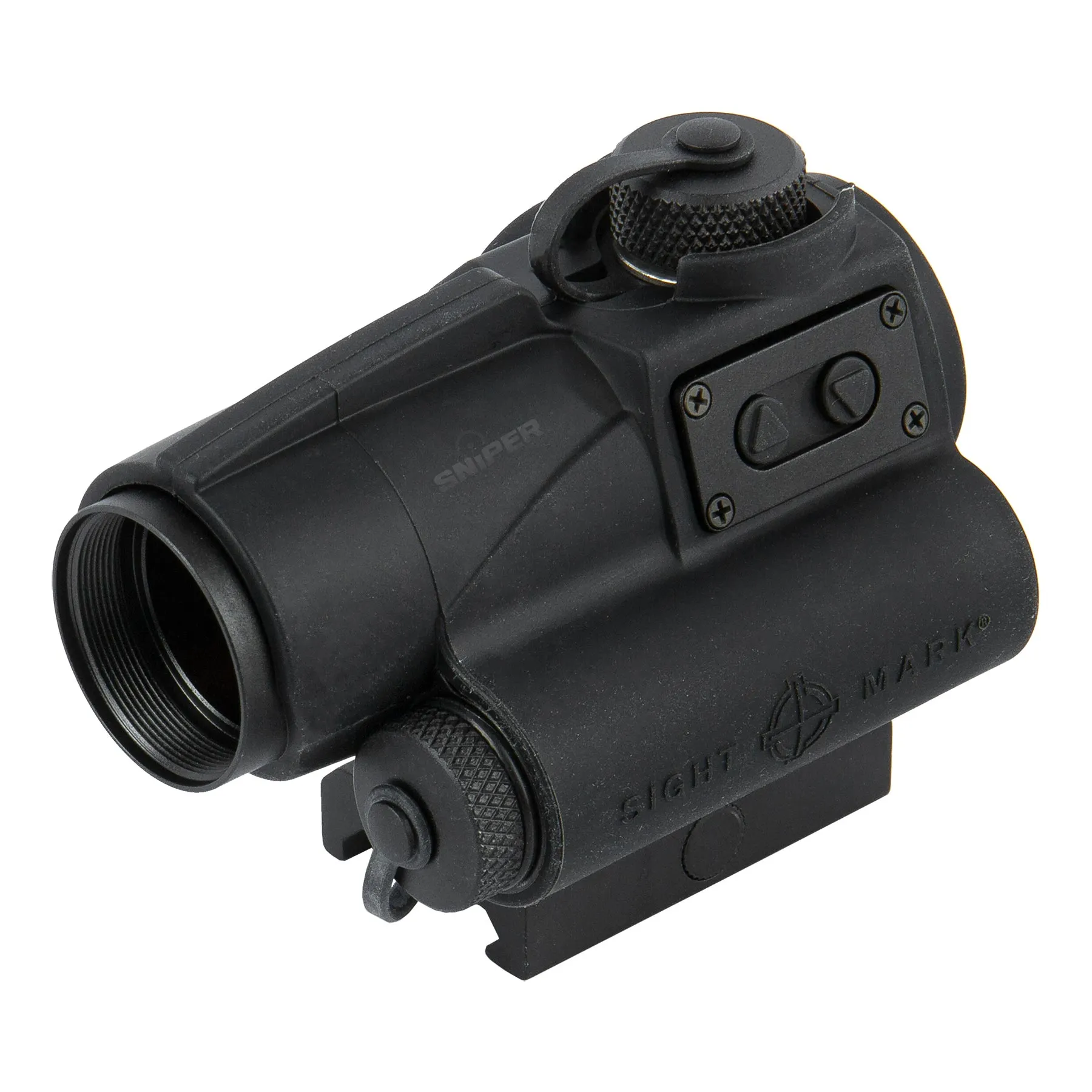 Wolverine 1x23 SCR Red Dot Visier, Black T-5 Magnifier + 1x23 SCR Red Dot Magnifier Set