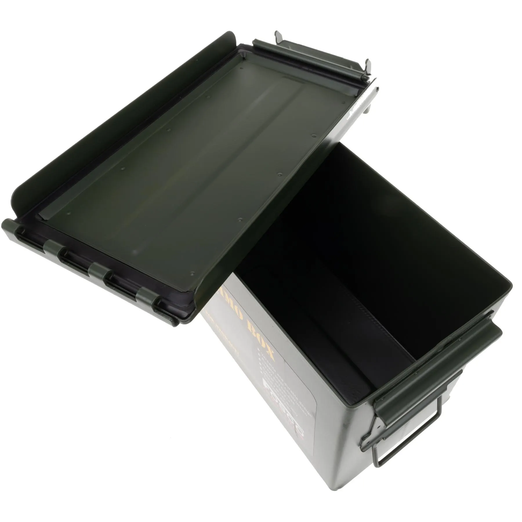 Ammo Box Cal. 50mm 30x15x18cm, Green Ammo Box Cal. 50mm 30x15x18cm, Green