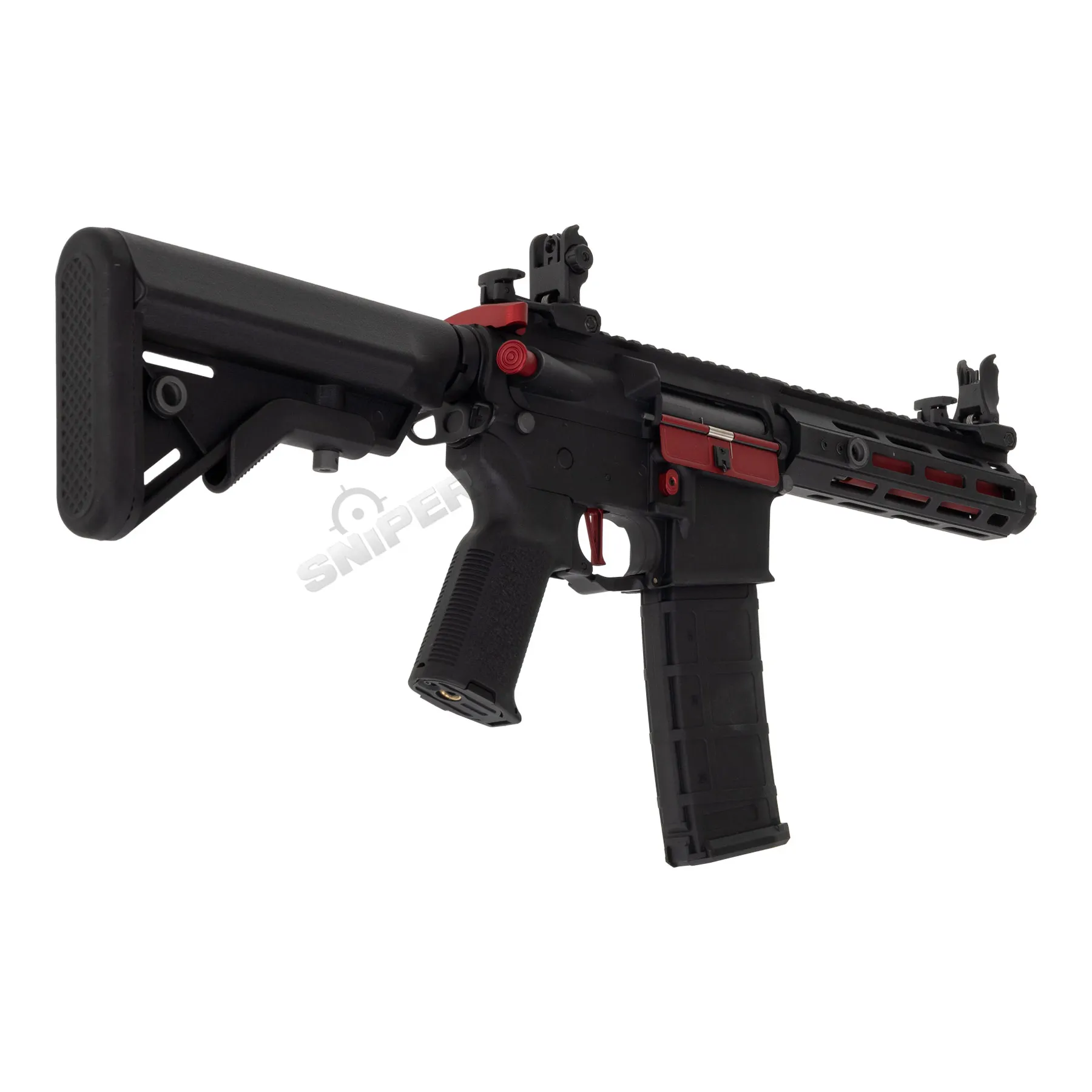 Einsteiger Set #4 - Lancer LT-34 Hellion w/ Nebula ETU (S)AEG, Black/Red
