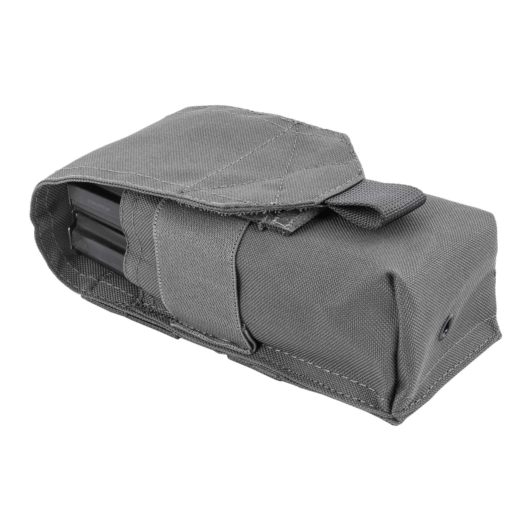 M4 Double Mag Pouch, Wolf Grey
