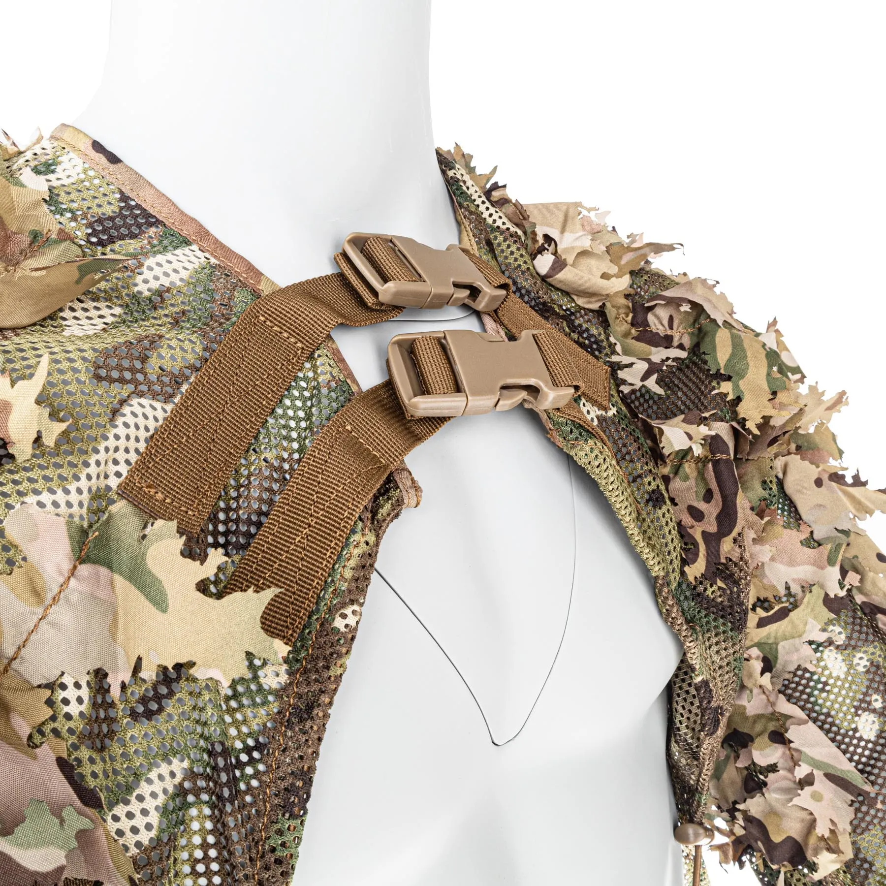 Novritsch 3D Ghillie Shoulder Piece, Multicam