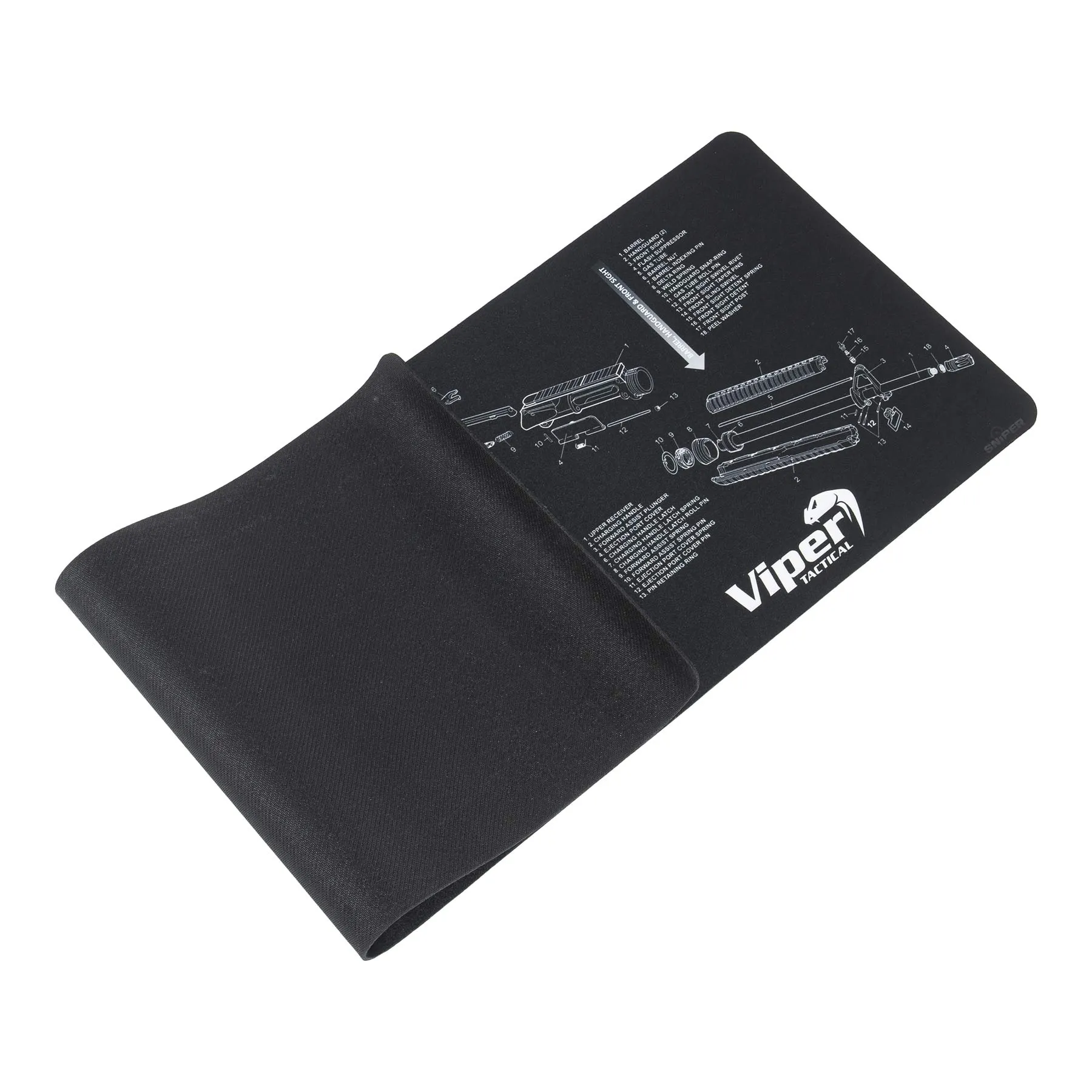 Viper Gun Cleaning Mat, AR15-Design