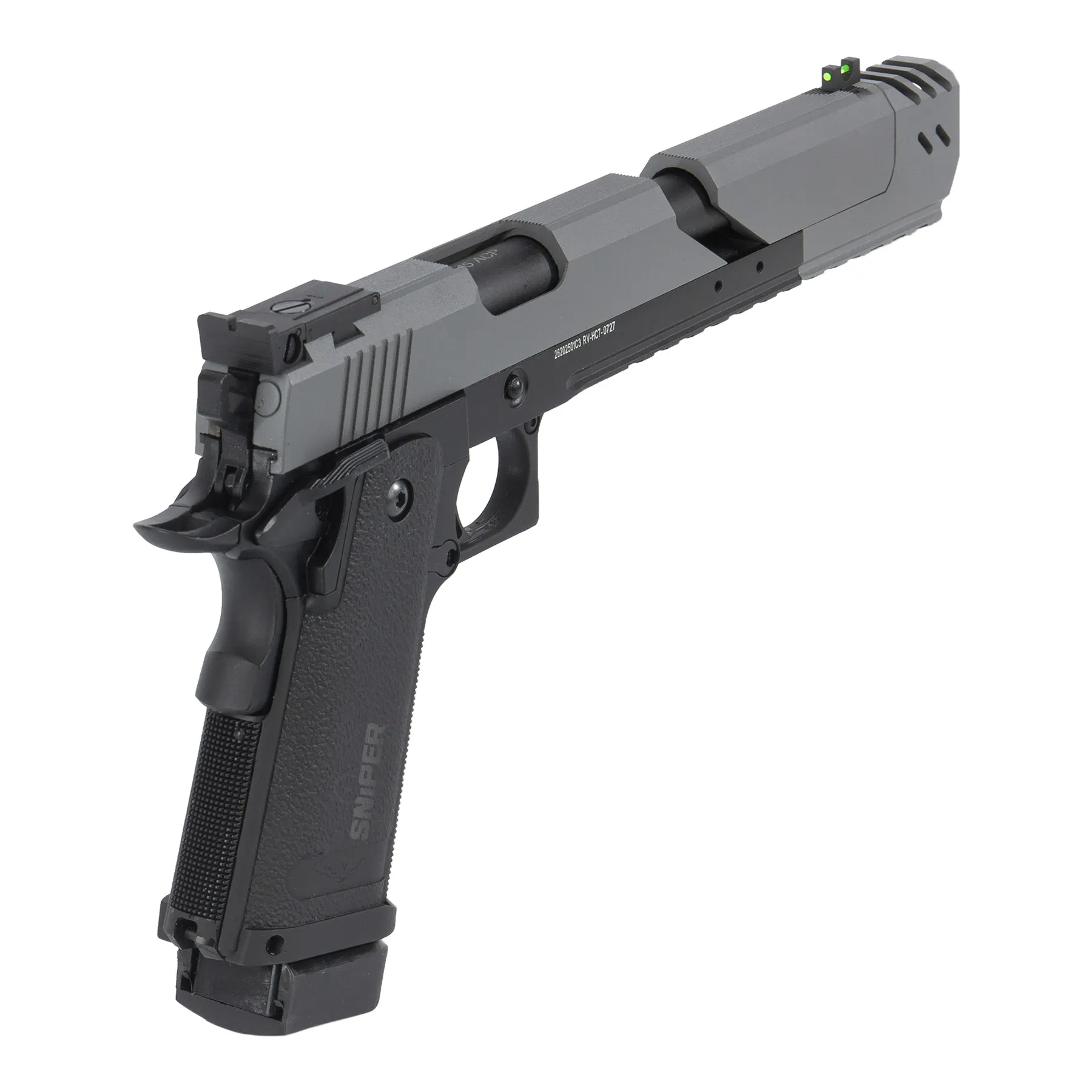 Nuprol Raven Hi-Capa Dragon 7 Grey GBB Softair