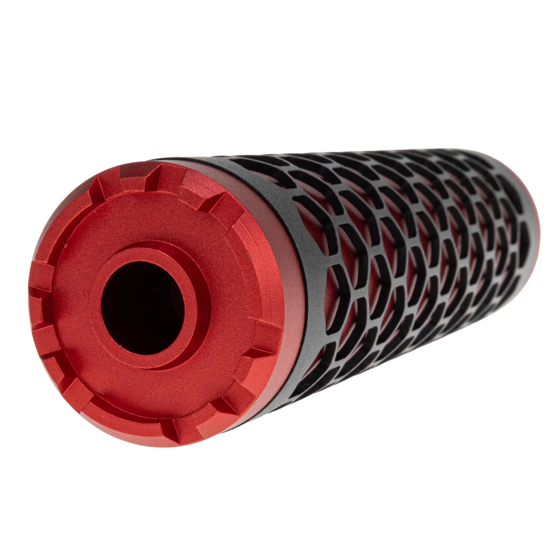 Reapo Hexa-Silencer 14mm CCW, Red
