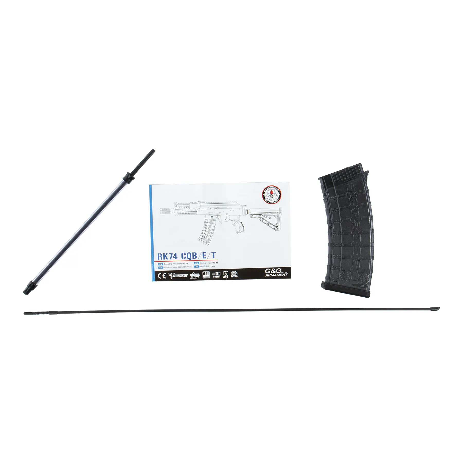 RK74 Elite E.T.U. (S)AEG, Black
