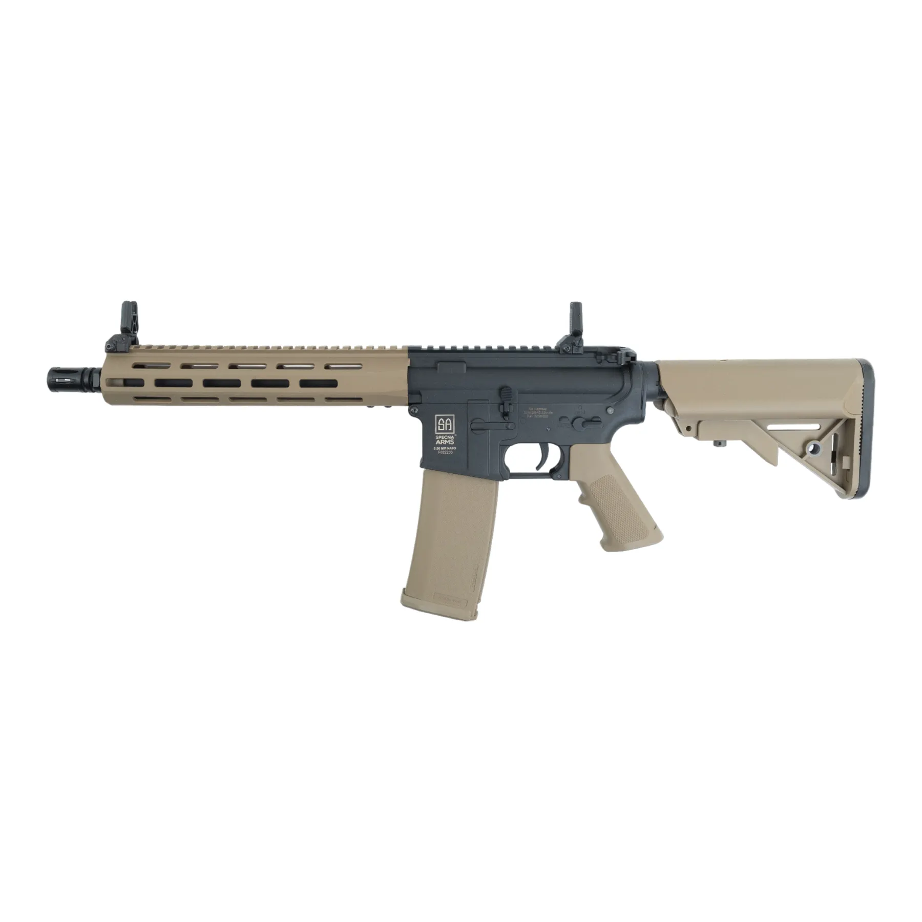 Specna Arms SA-F03 Flex < 0,5 Joule Softair Gewehr, Half-Tan