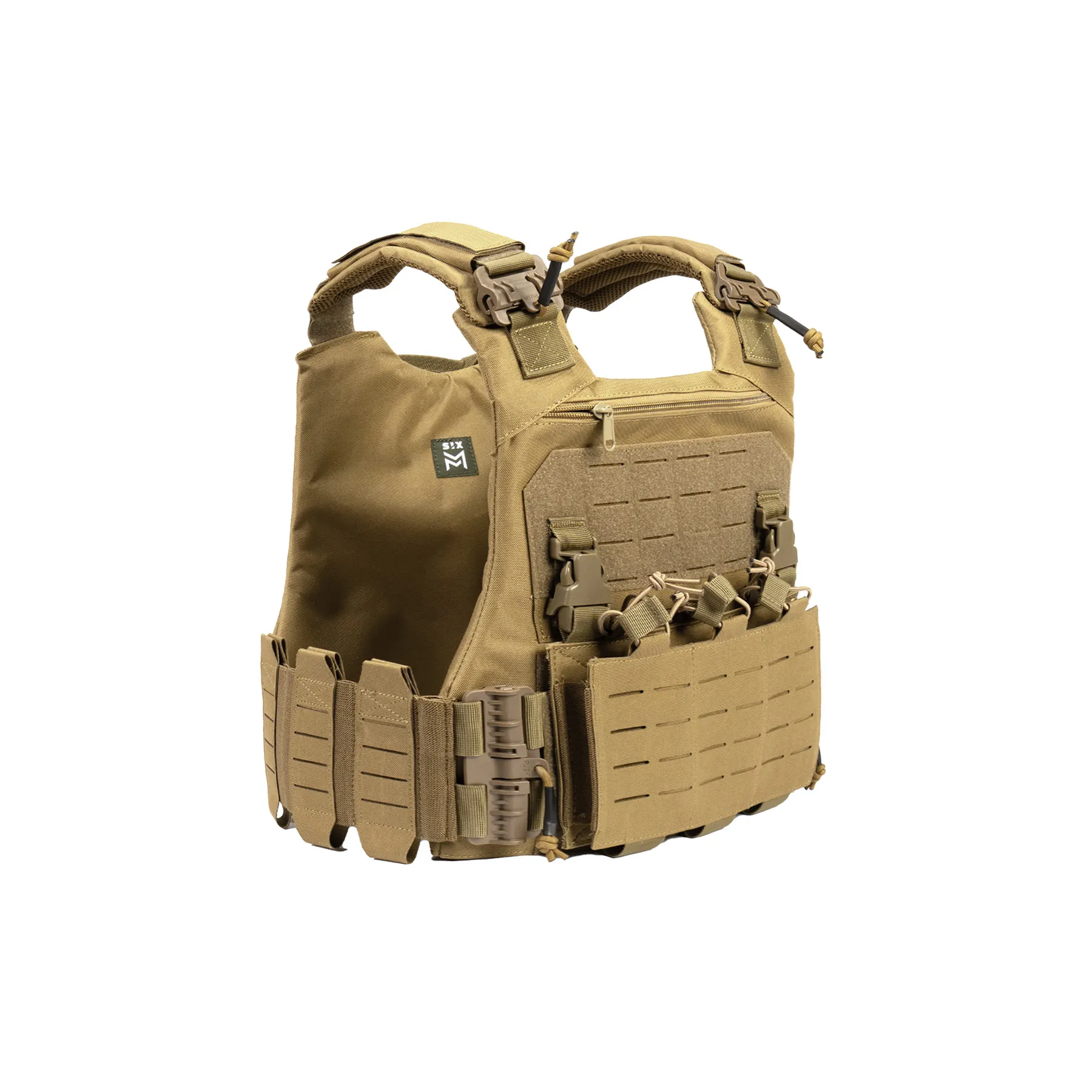 SixMM Plattenträger Tactical Vest CUV, Tan