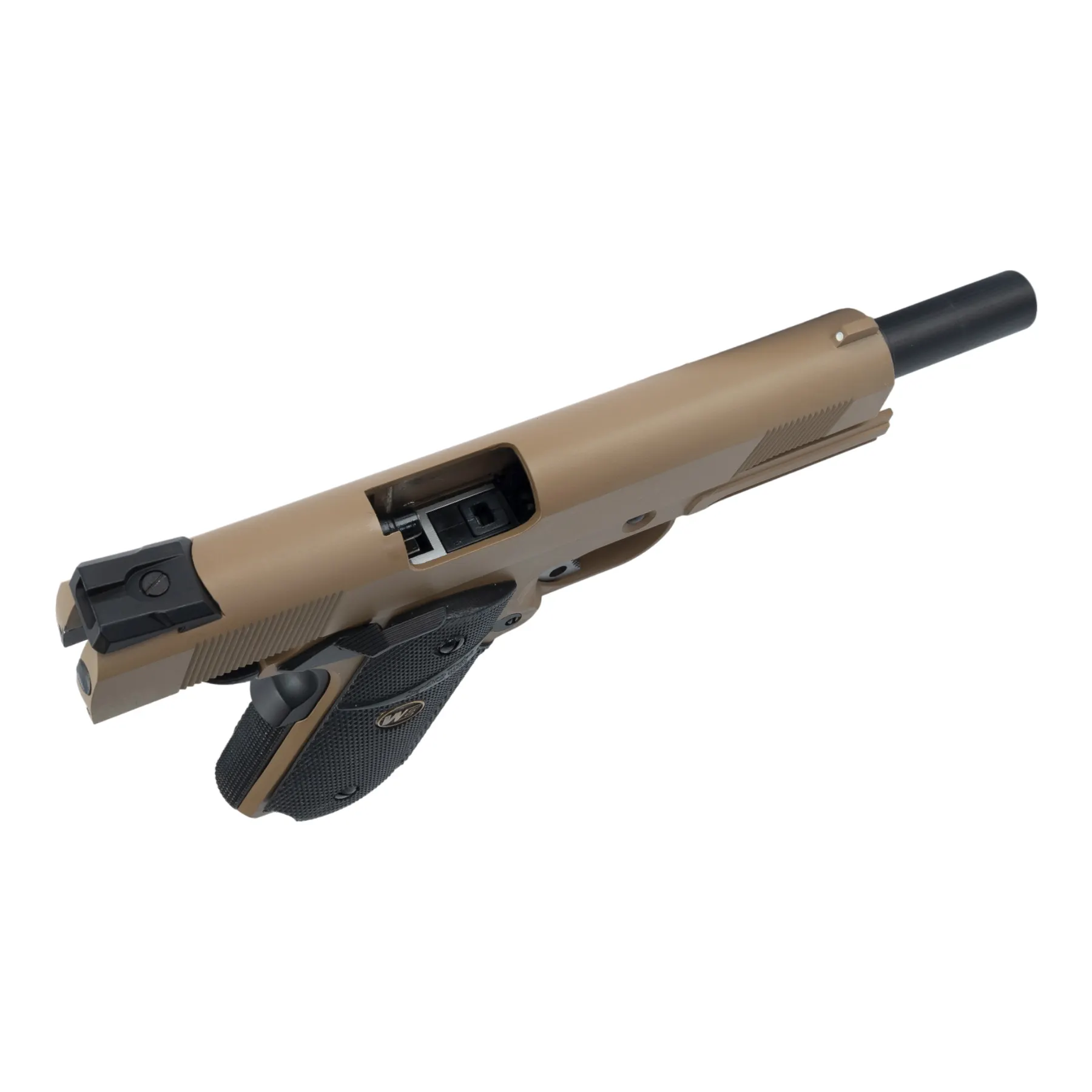 WE MEU Pistole Rail Version, Tan WE MEU Pistole Rail Version, Tan