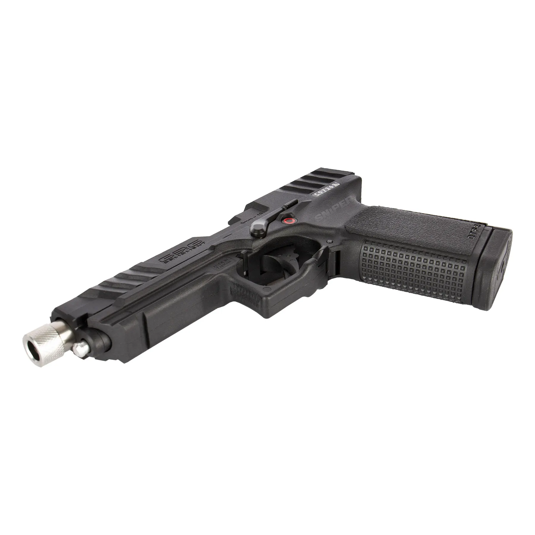 G&G GTP 9 Black GBB Softair Pistole